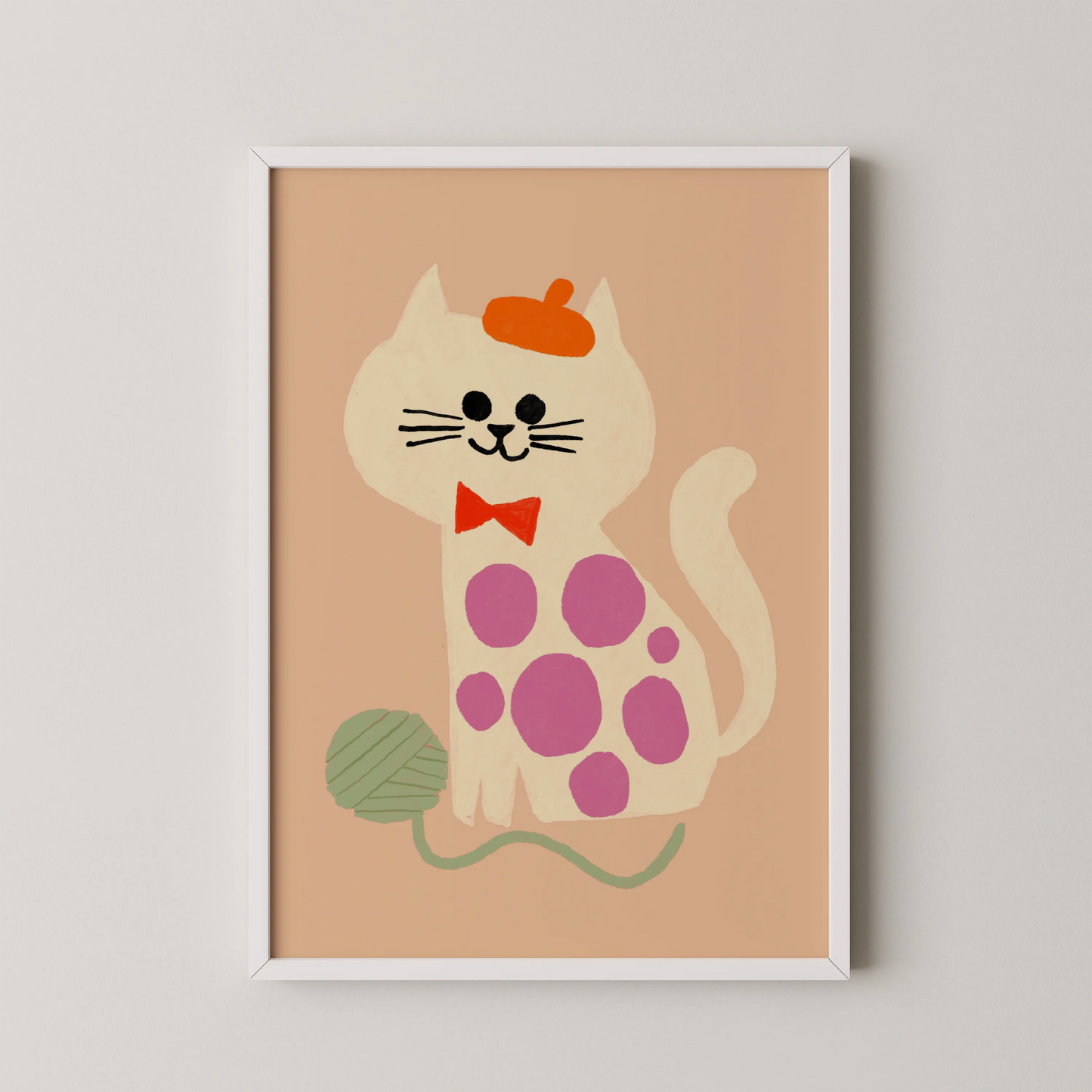 Cute cat - Nursery Prints