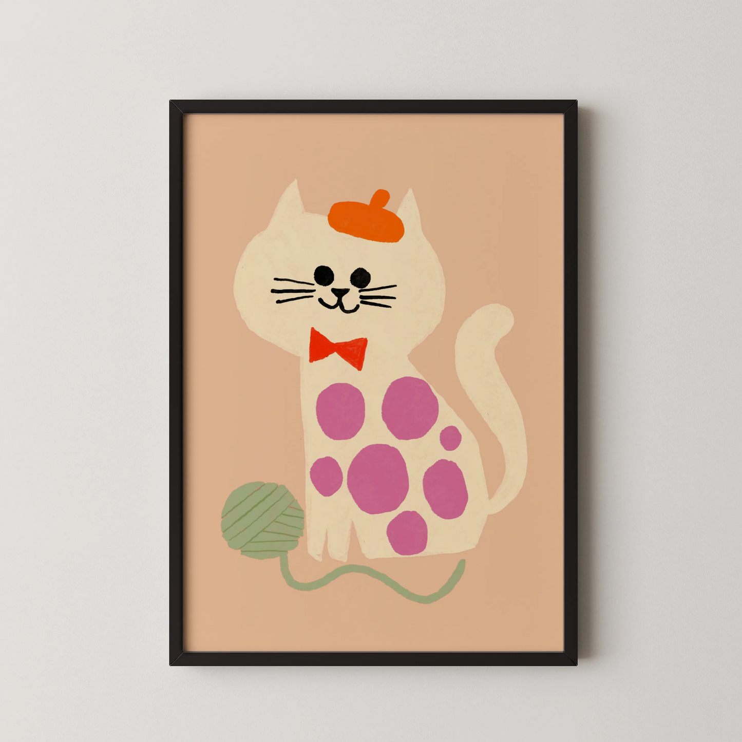 Cute cat - Nursery Prints