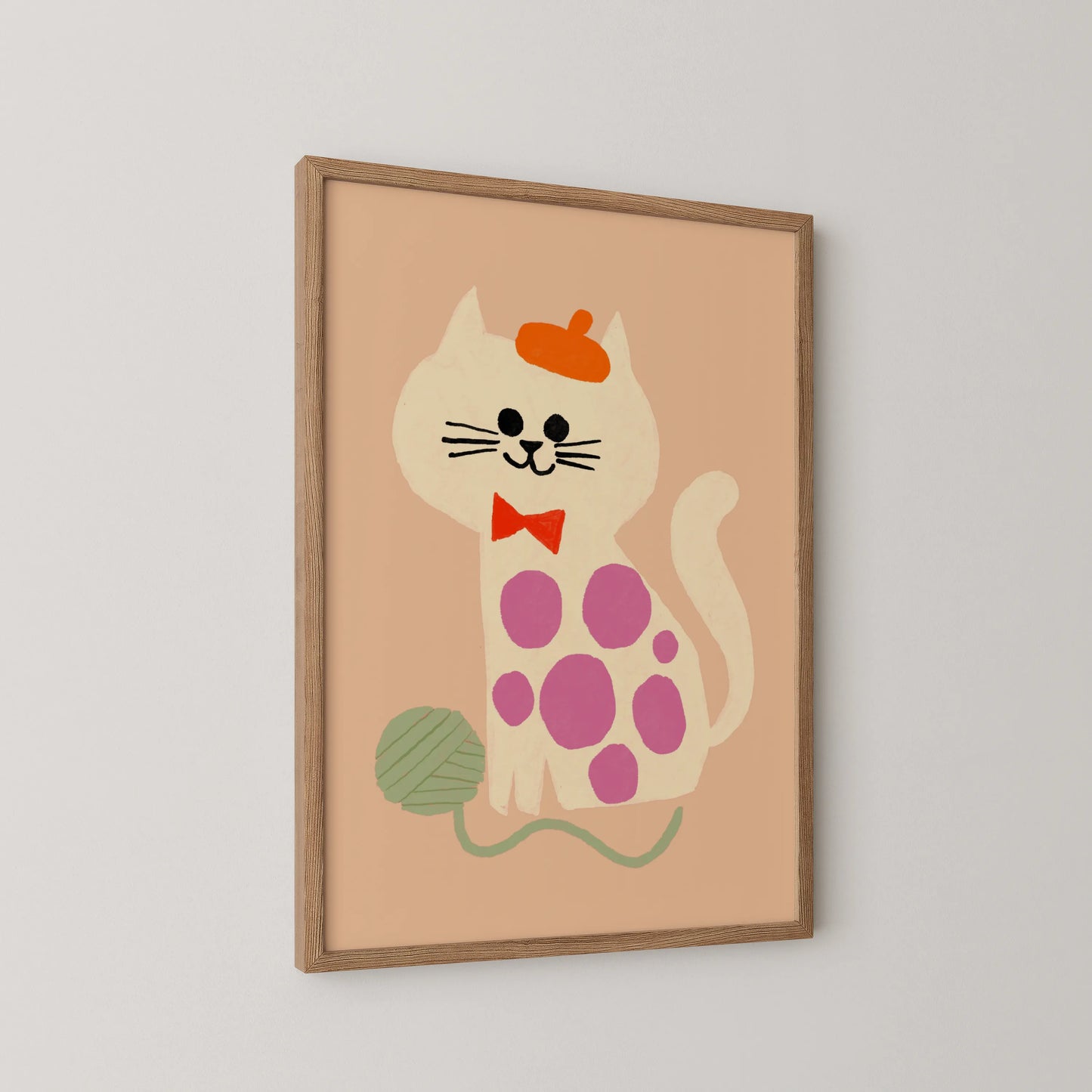 Cute cat - Nursery Prints