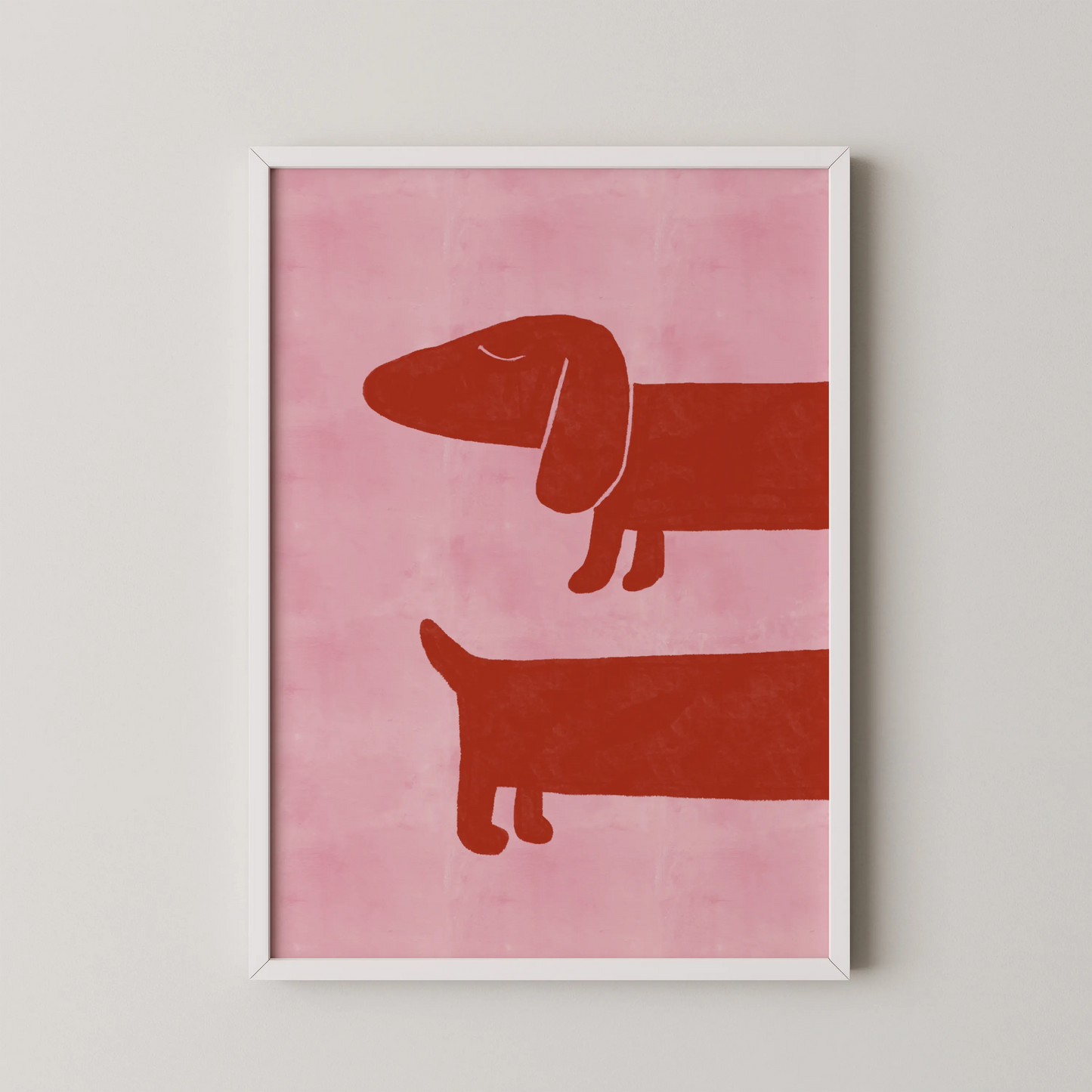 Dachshund Dog - Nursery Prints