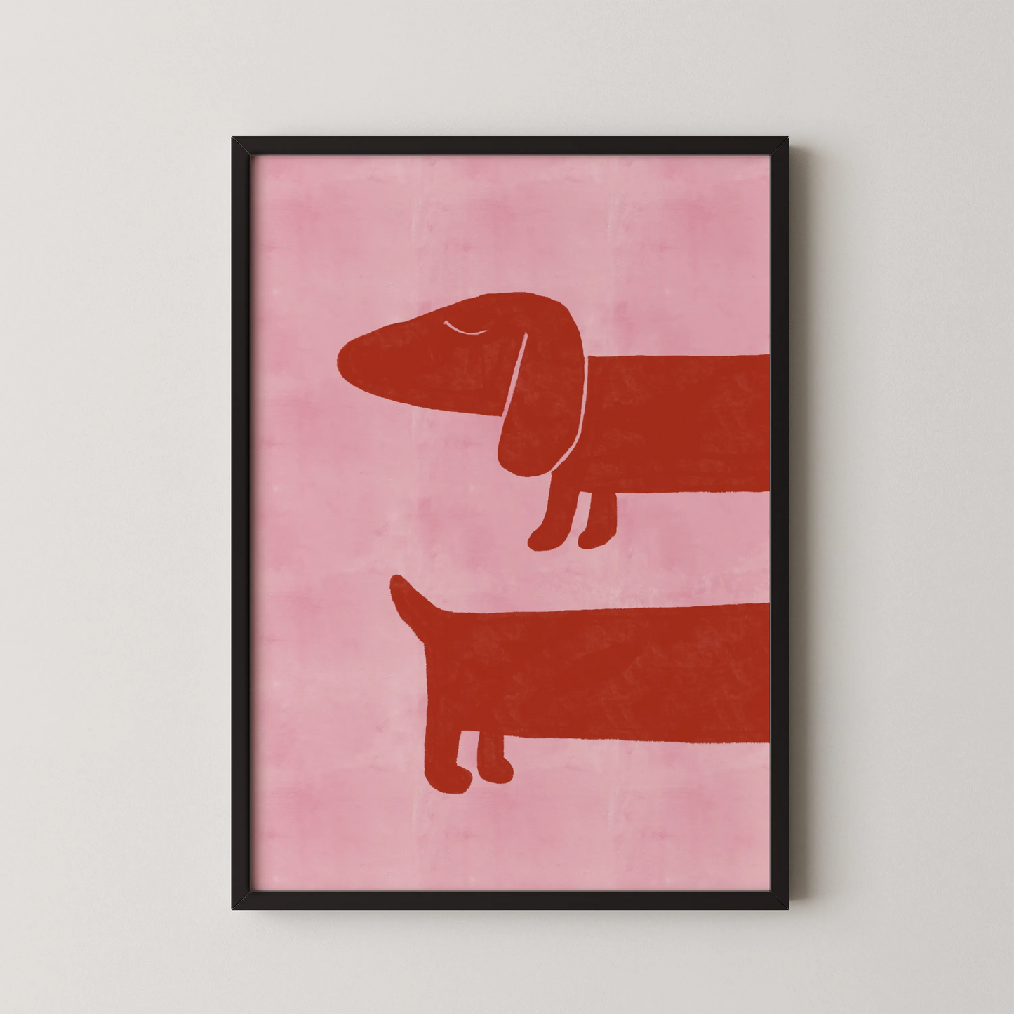 Dachshund Dog - Nursery Prints