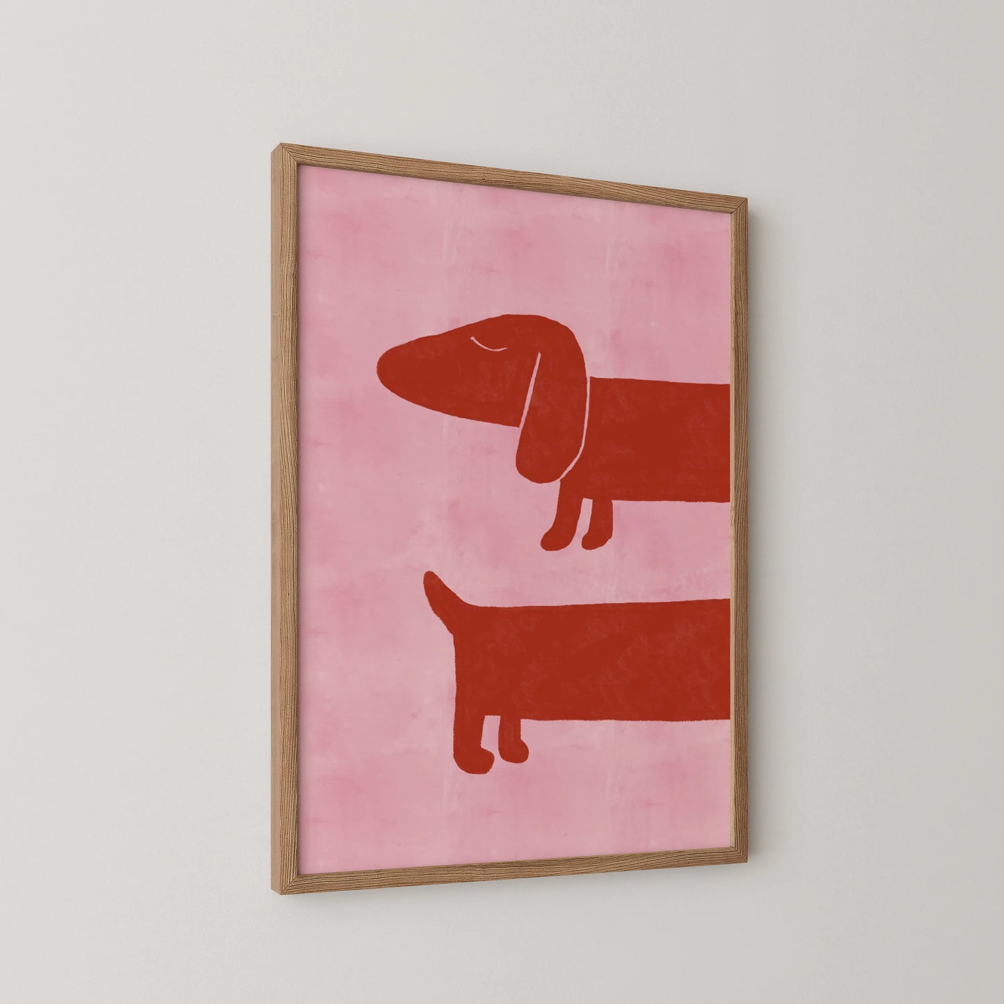 Dachshund Dog - Nursery Prints