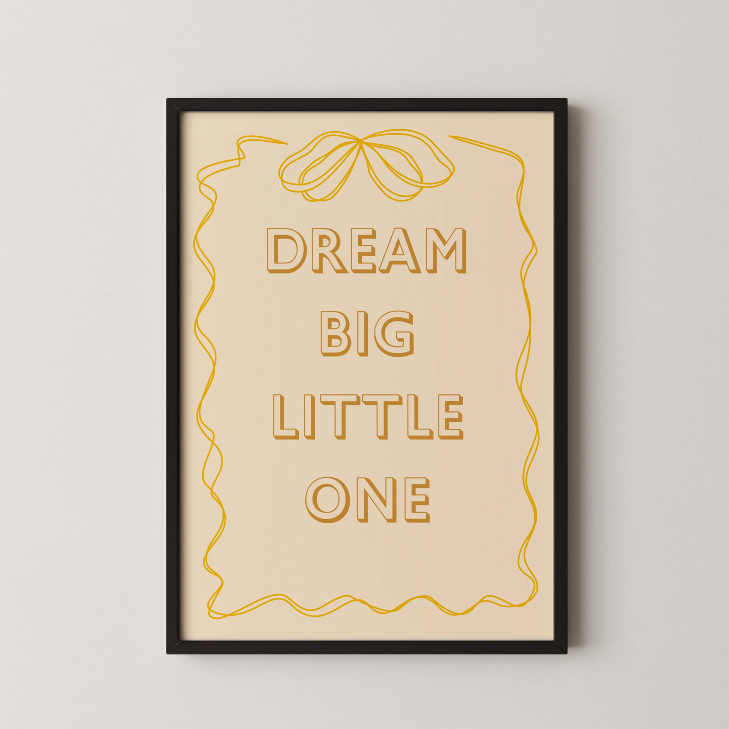 Dream big - Nursery Prints