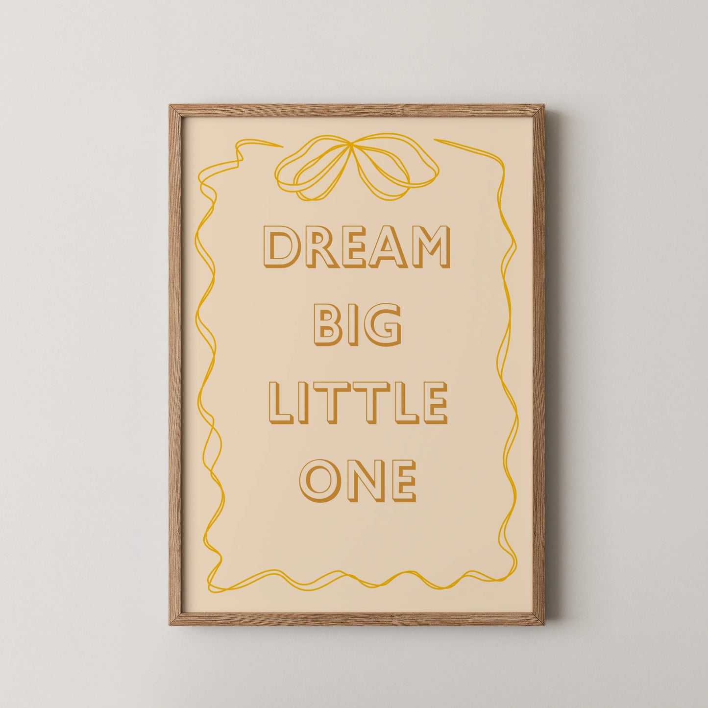 Dream big - Nursery Prints