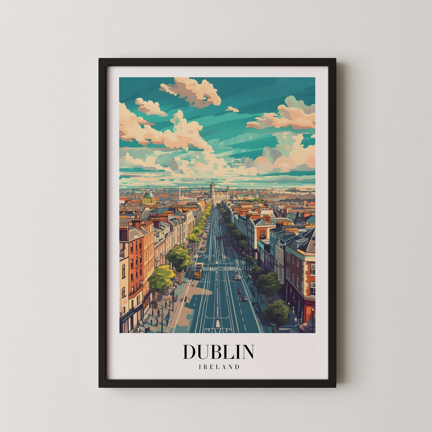 Dublin, Ireland, City Prints
