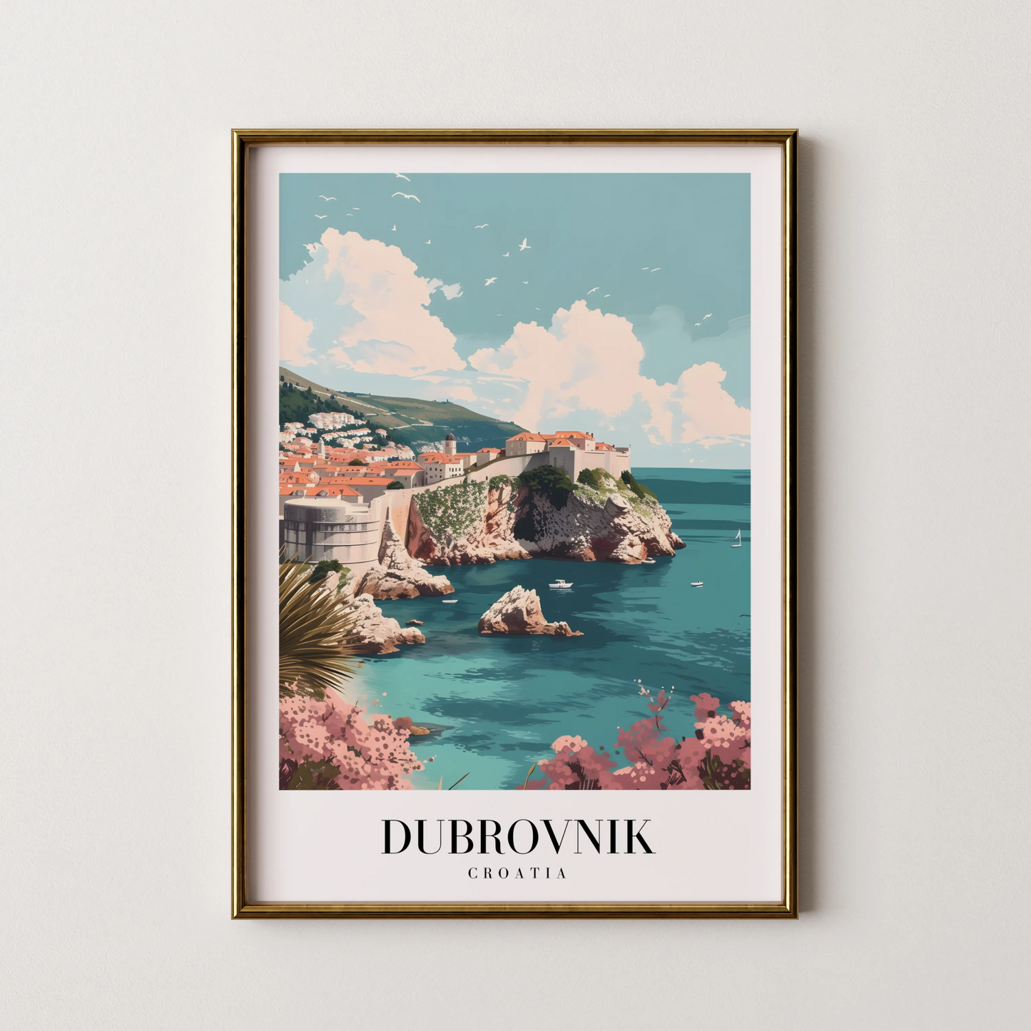 Dubrovnik, Croatia, City Prints