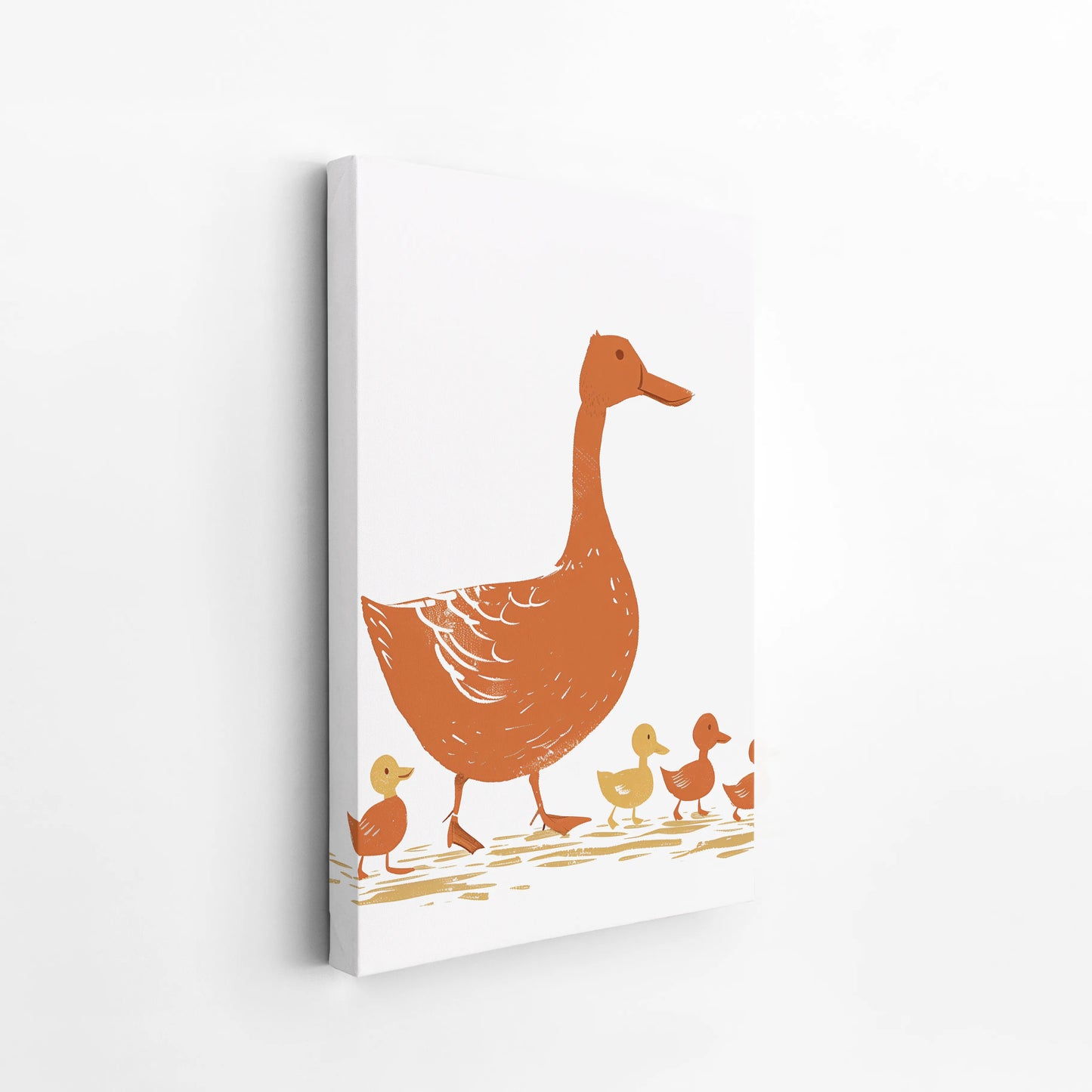 Duck & duckling - Nursery Prints