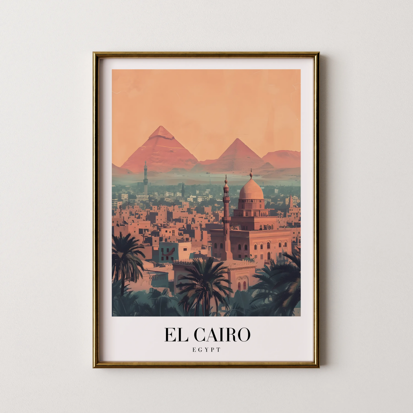 EL Cairo, Egypt, City Prints