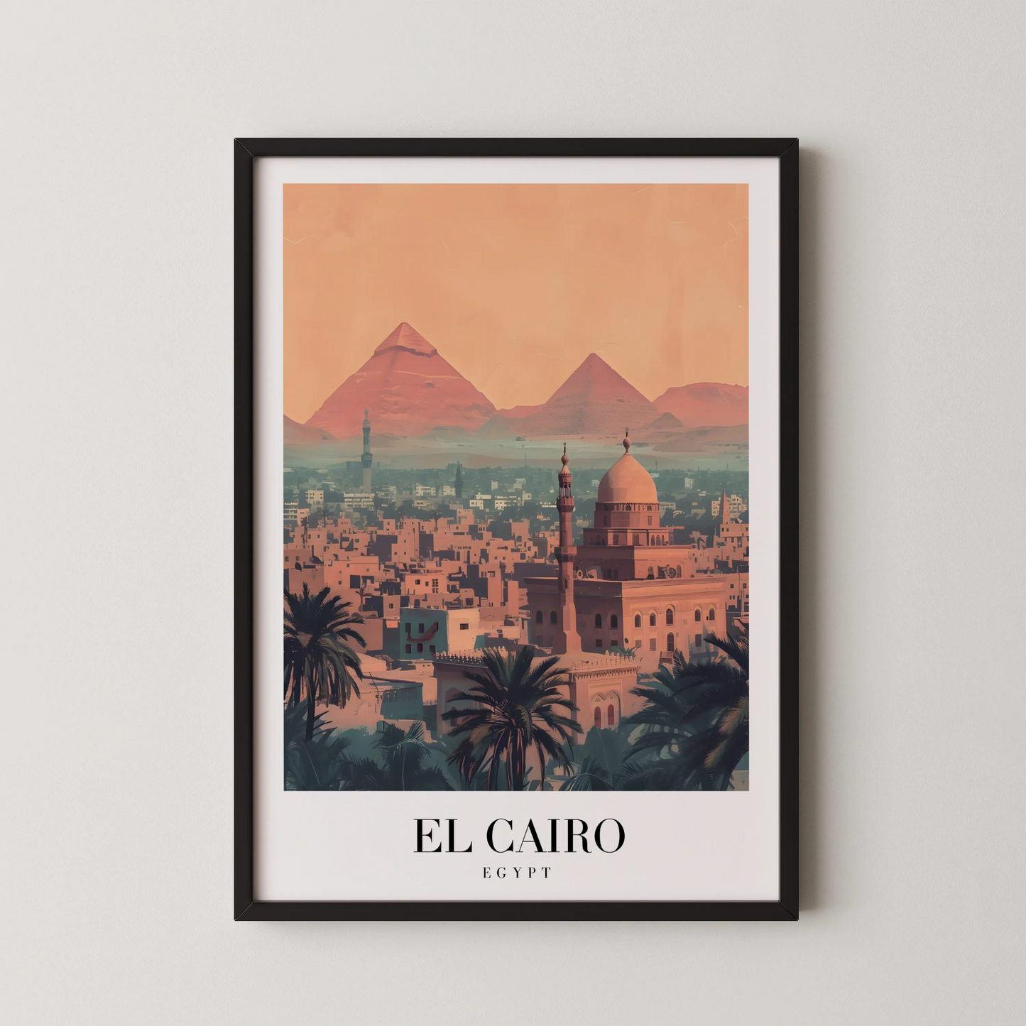 EL Cairo, Egypt, City Prints