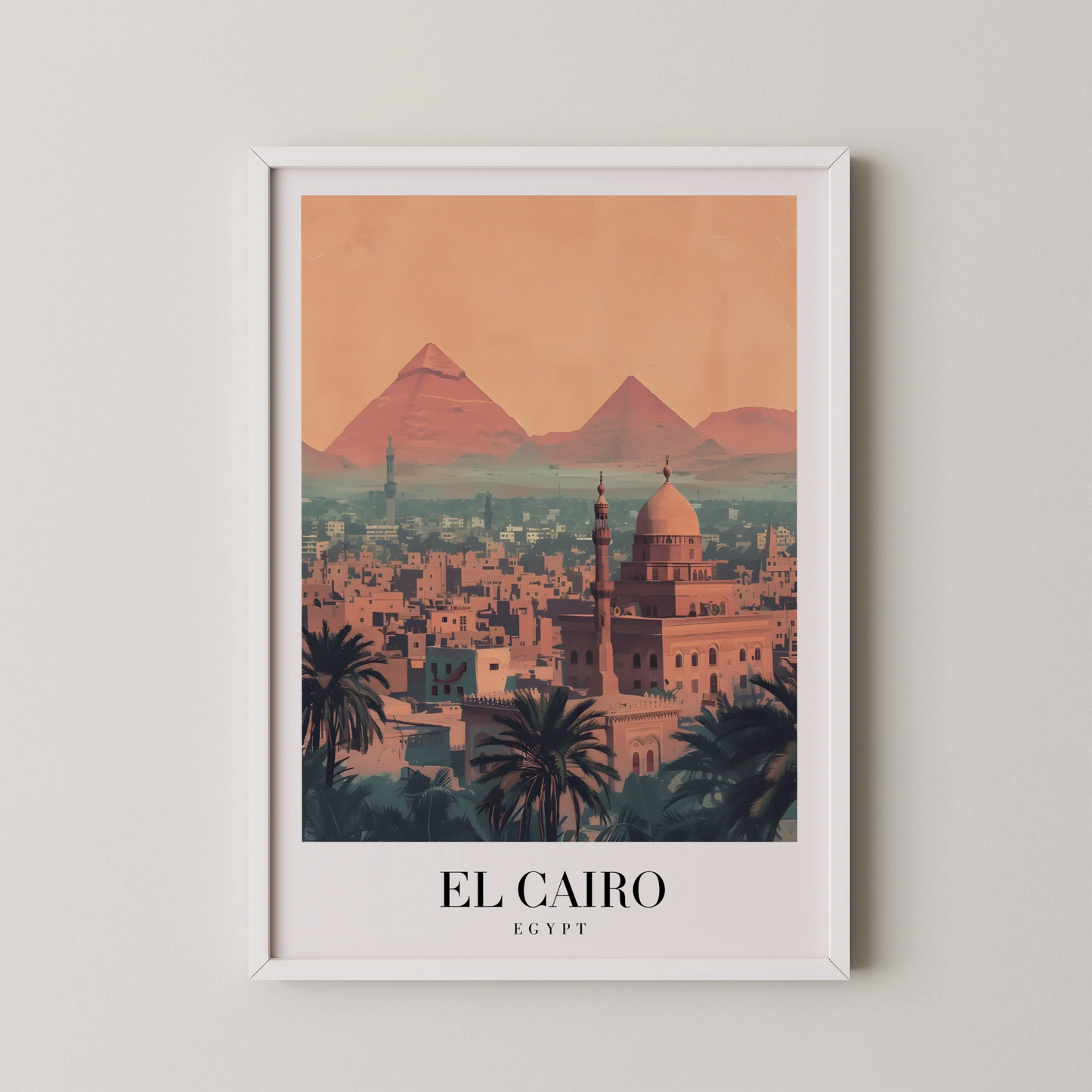 EL Cairo, Egypt, City Prints