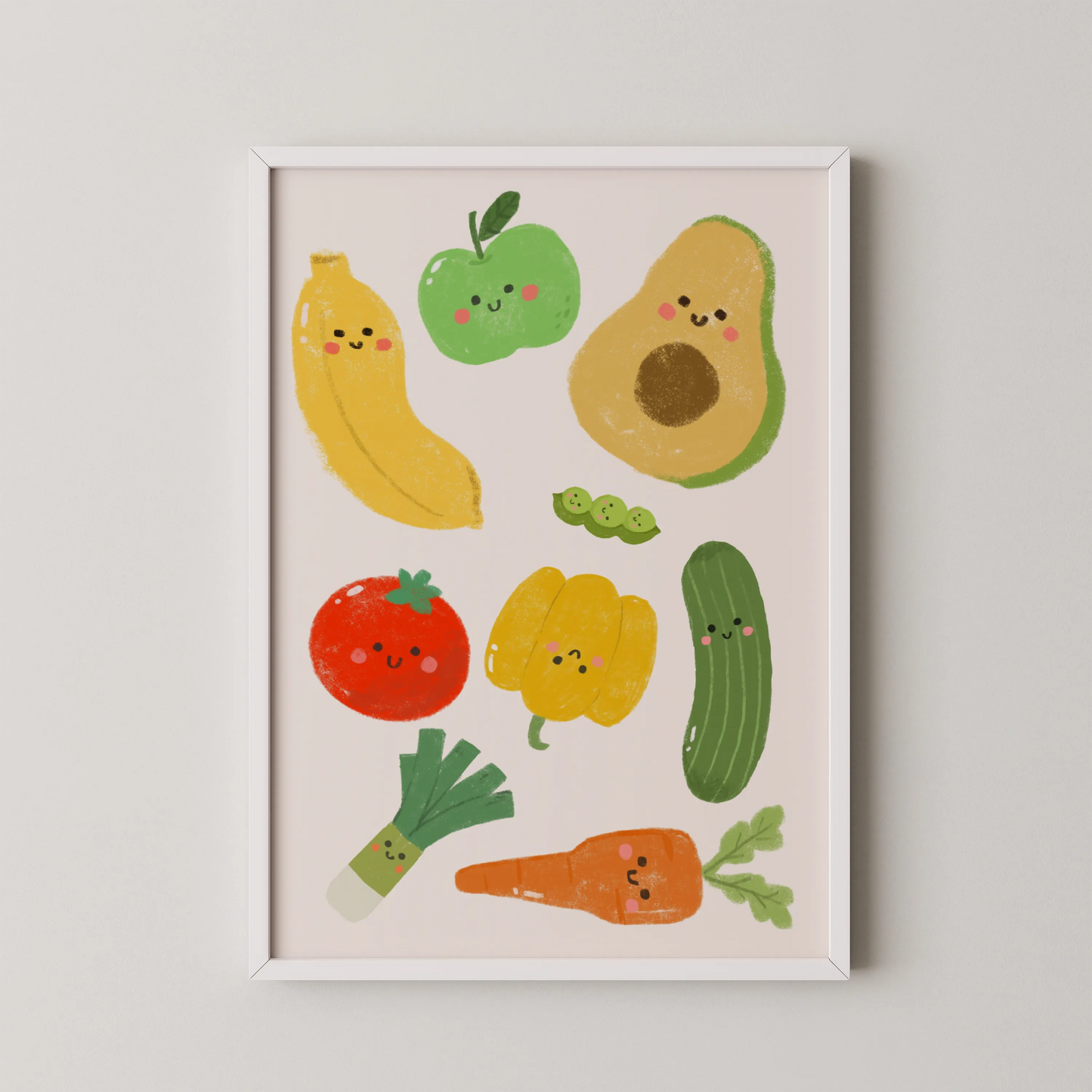 Eat veggies - Nursery Prints