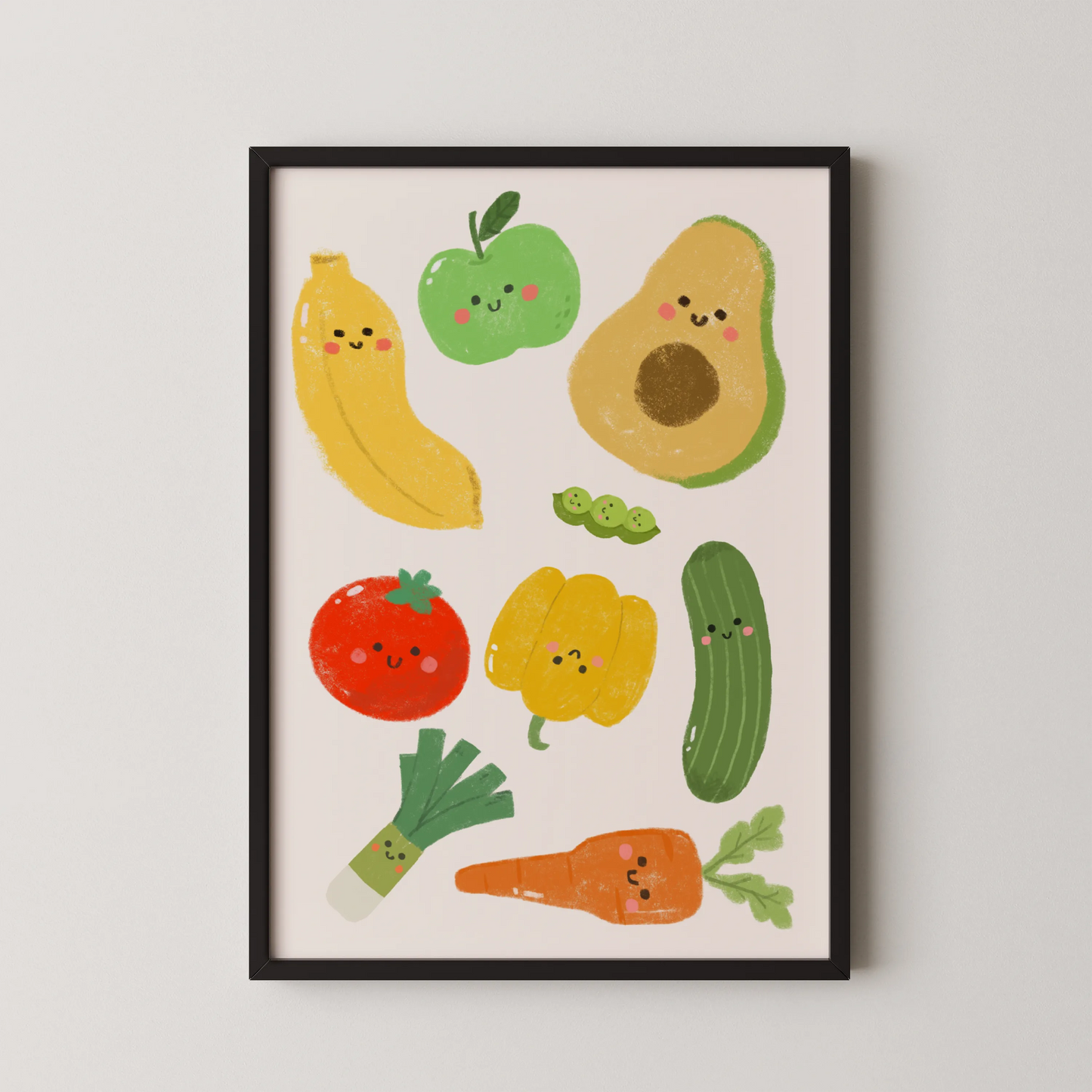Eat veggies - Nursery Prints