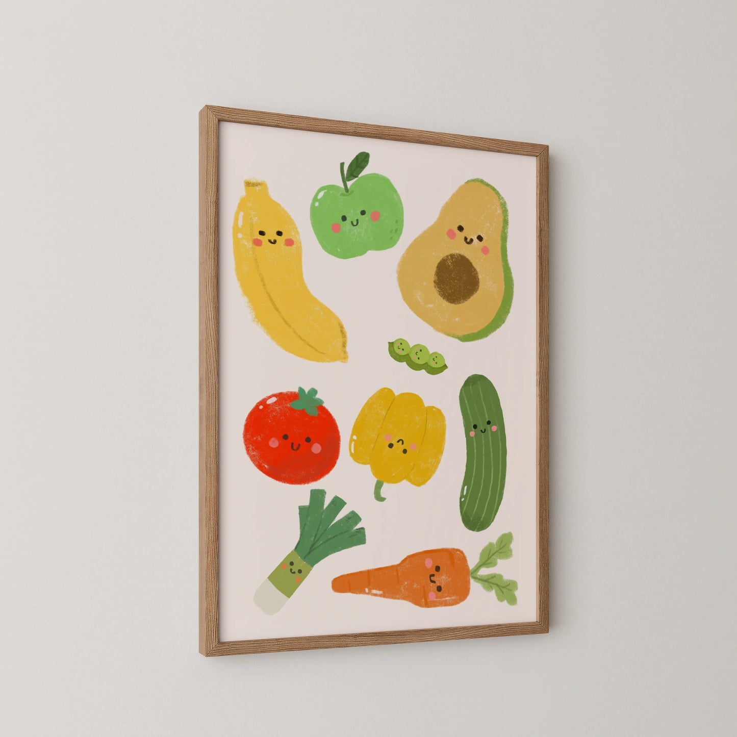 Eat veggies - Nursery Prints