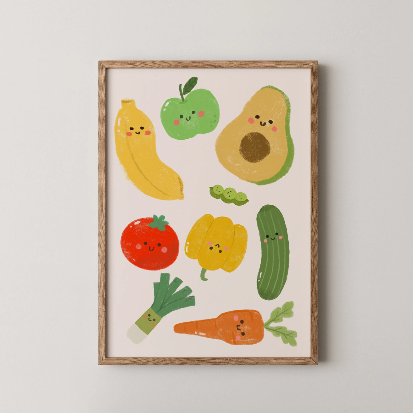 Eat veggies - Nursery Prints
