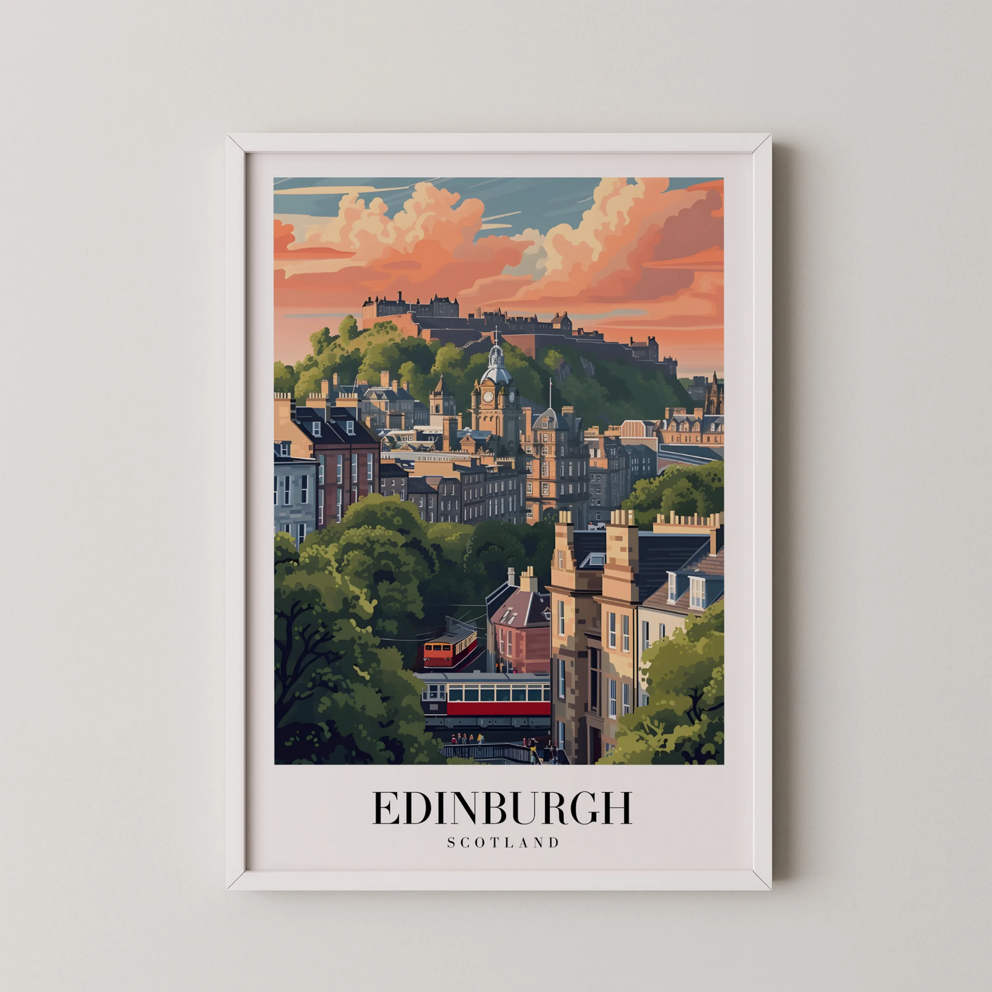Edinburgh, Scotland, City Prints