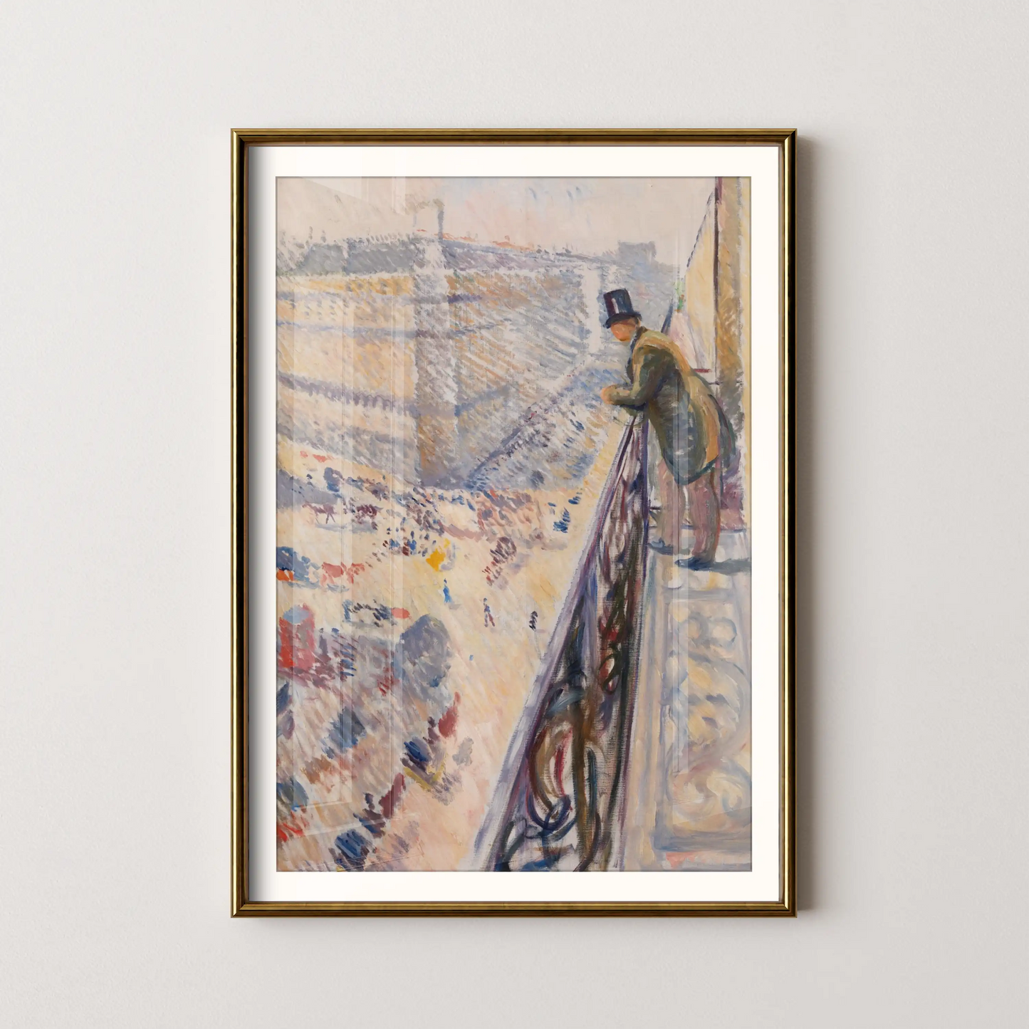 Rue Lafayette by Edvard Munch (1891)