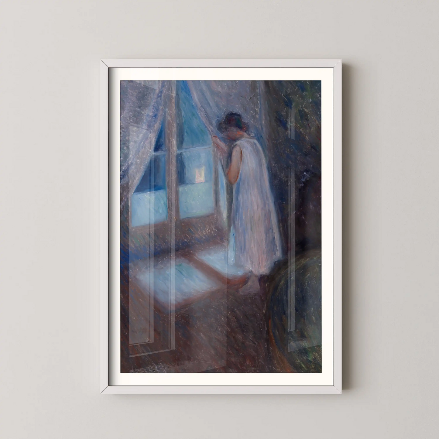 The Girl by the Window by Edvard Munch (1893)