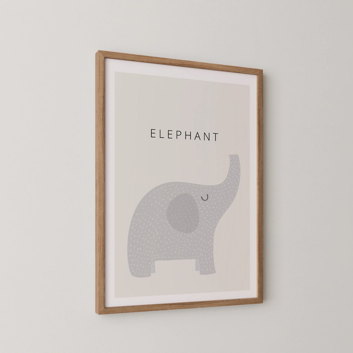 White Elephant - Nursery Prints