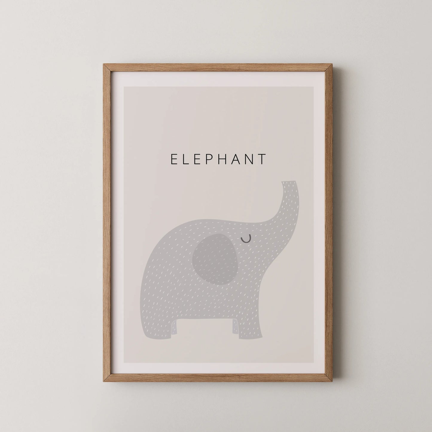 White Elephant - Nursery Prints
