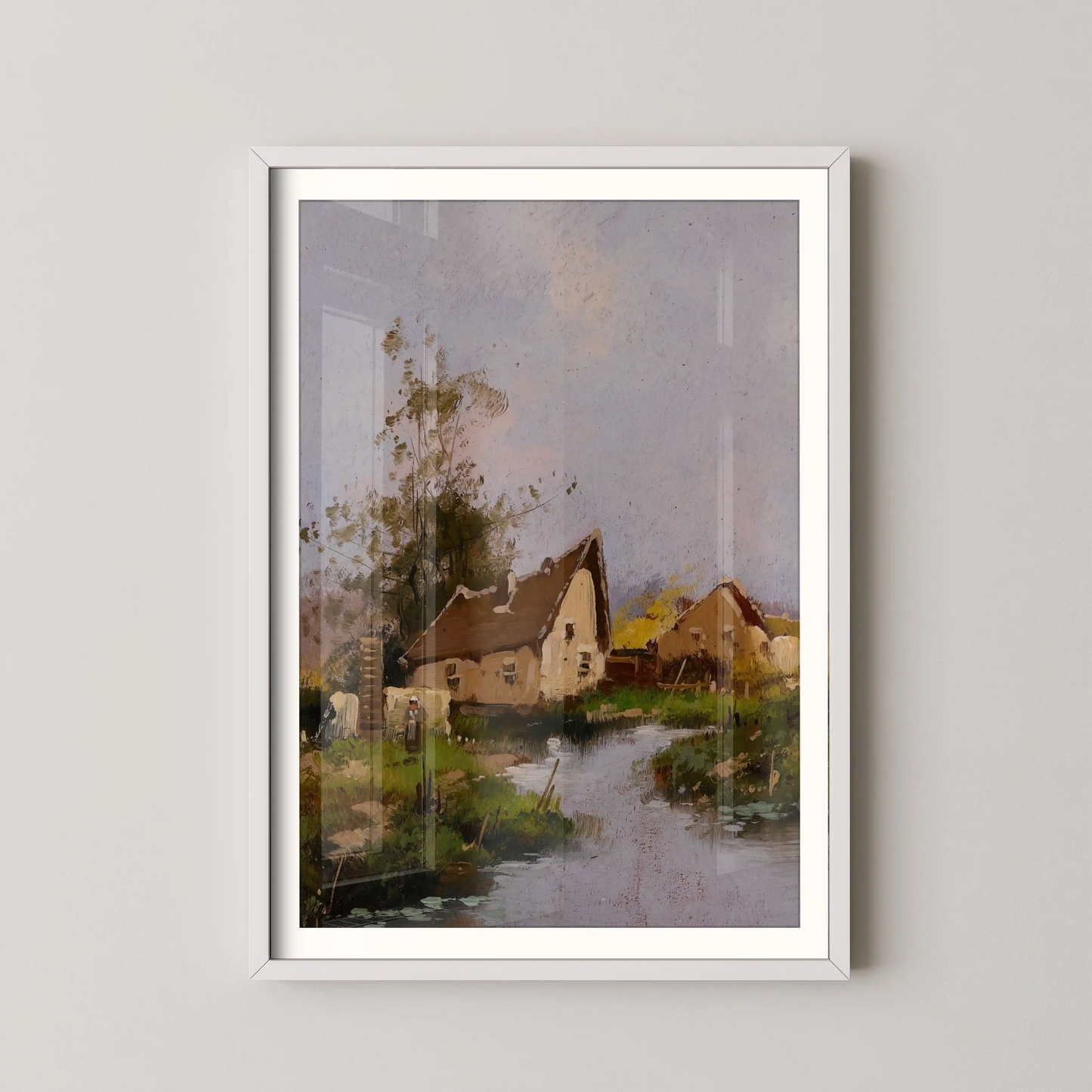Landscape by Eugène Galien