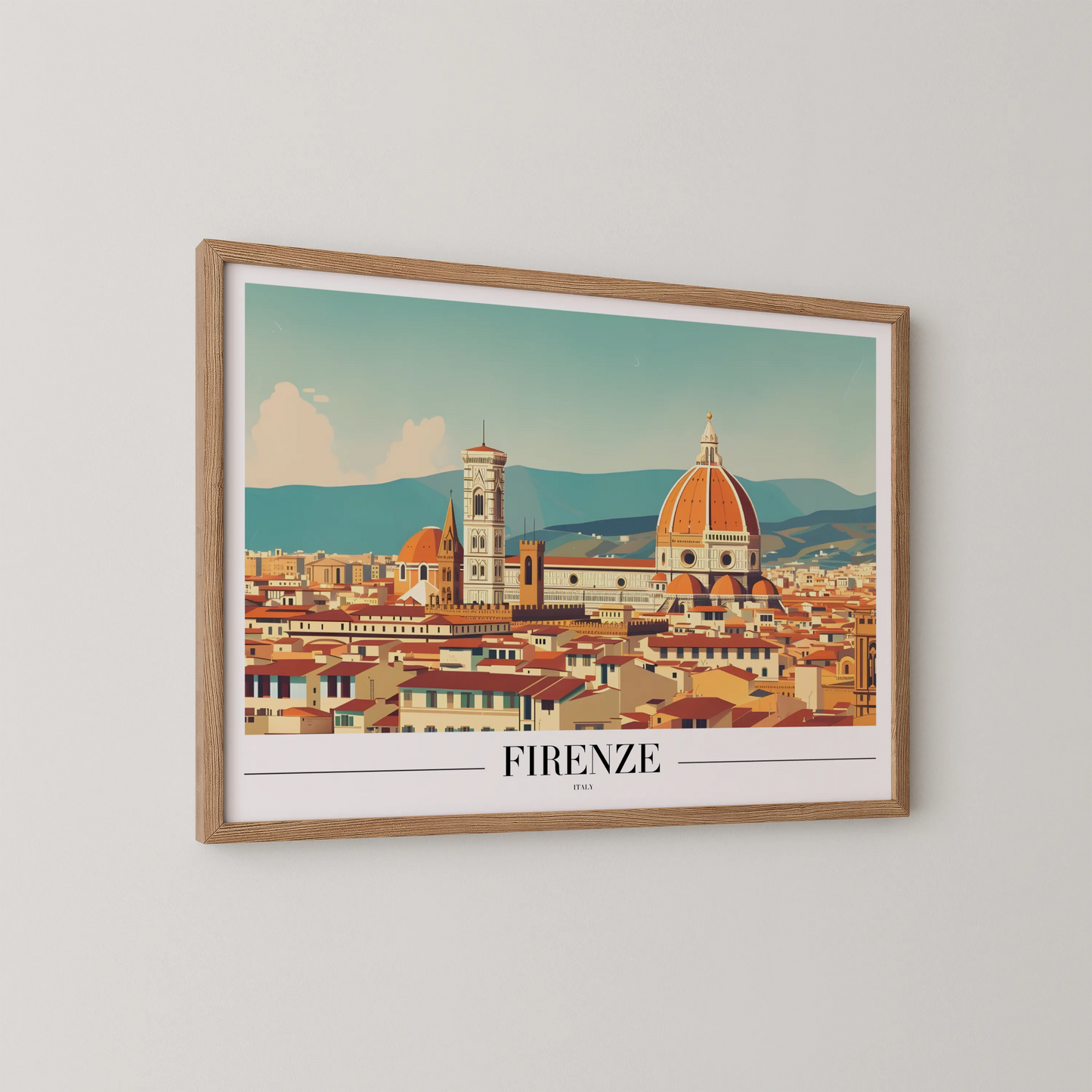 Firenze, Italy, City Print