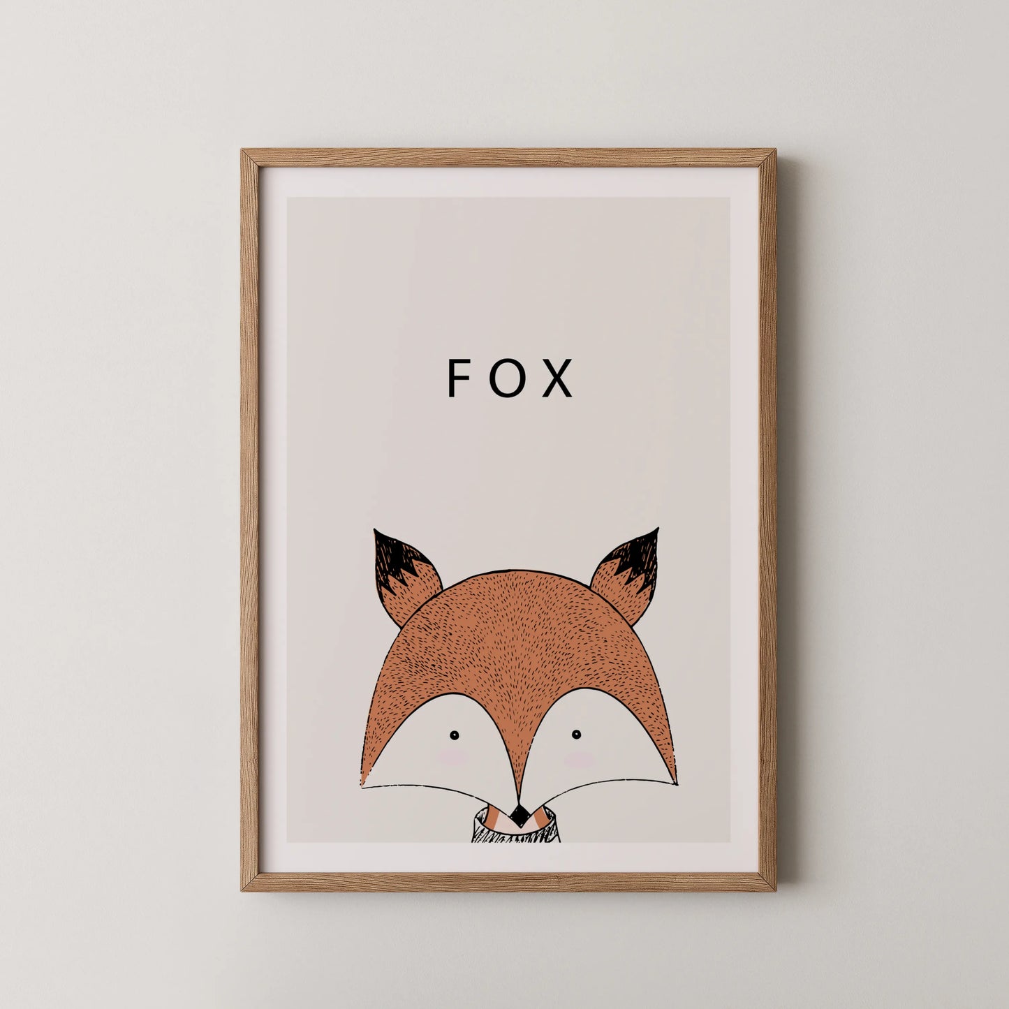Fox - Nursery Prints