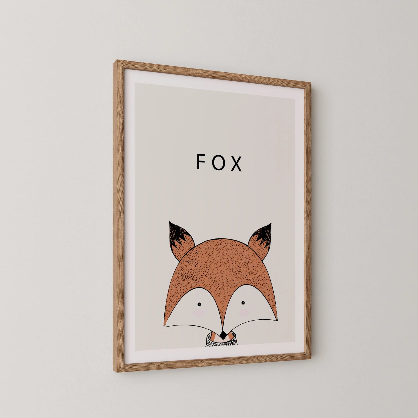 Fox - Nursery Prints
