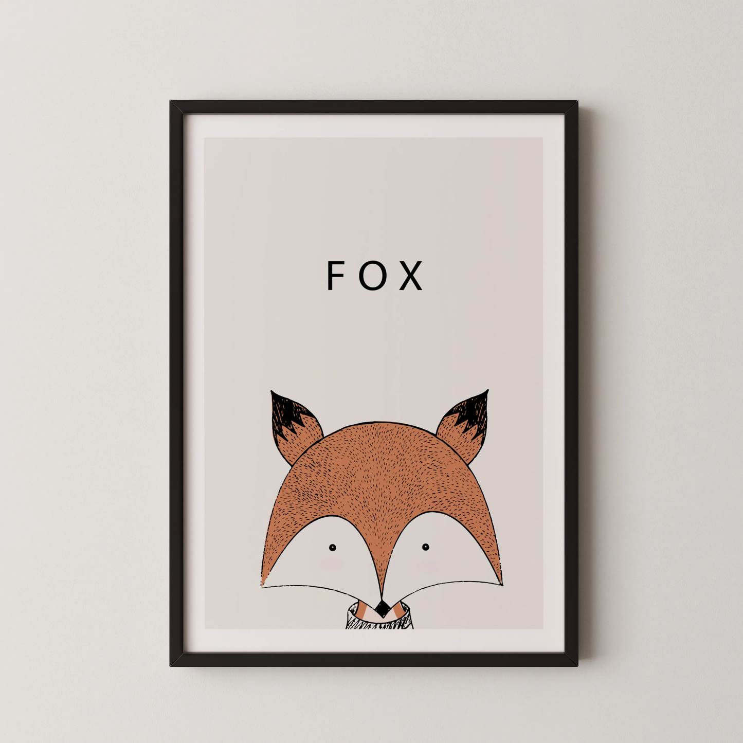 Fox - Nursery Prints
