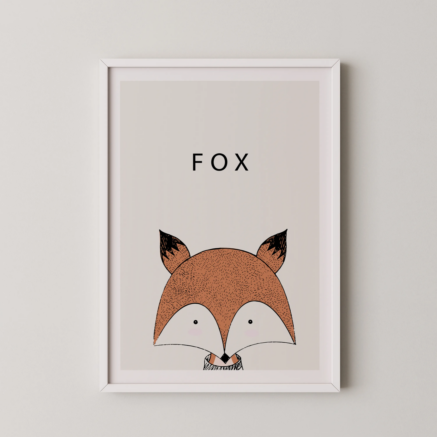 Fox - Nursery Prints