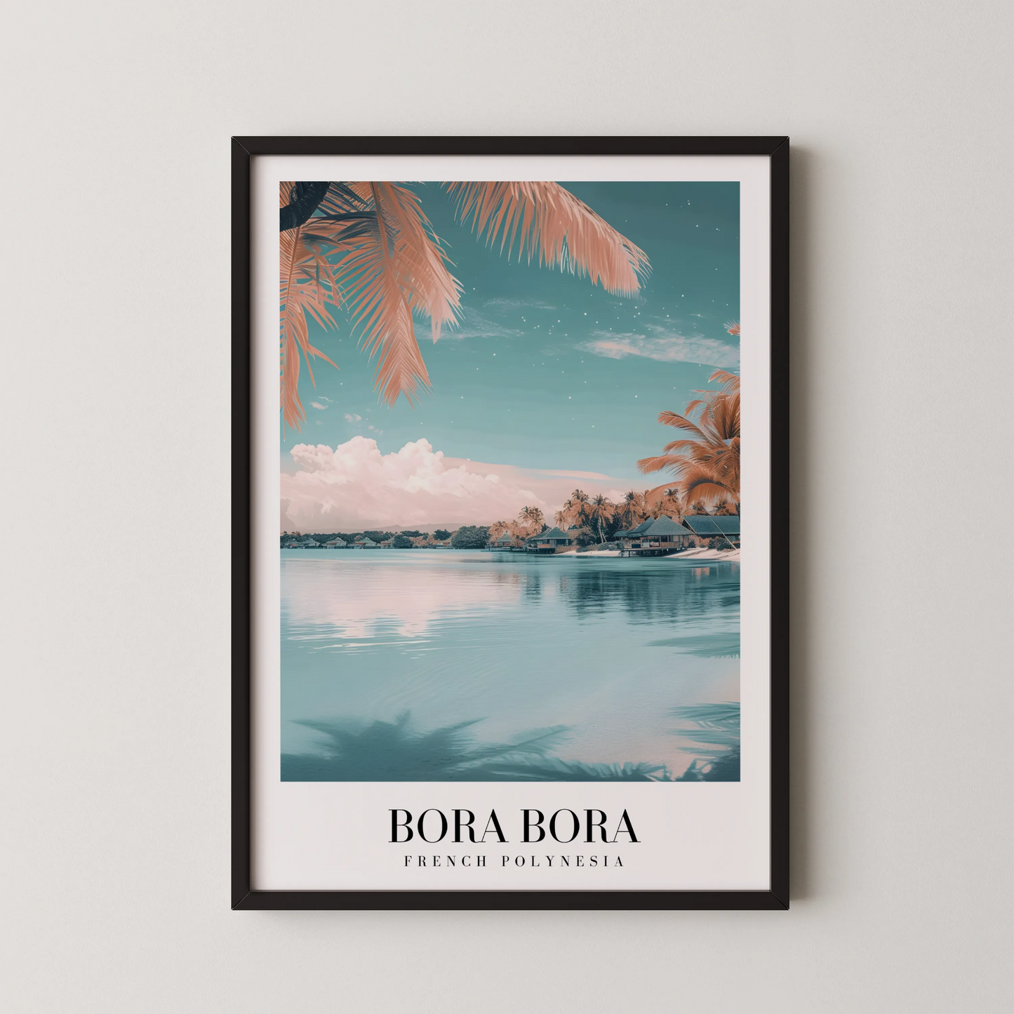 French, Polenesia, City Prints