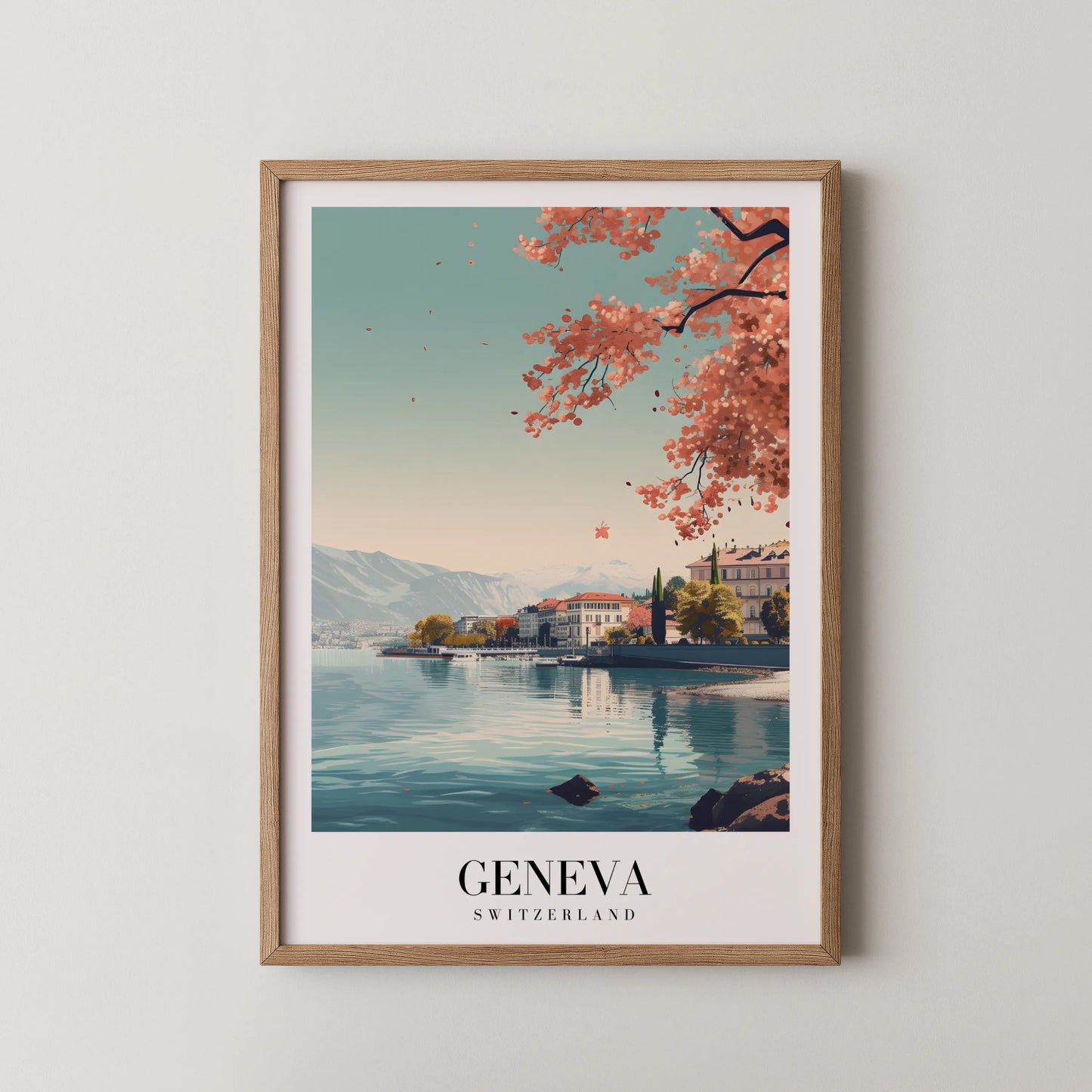 Geneva, Switzerland, City Prints