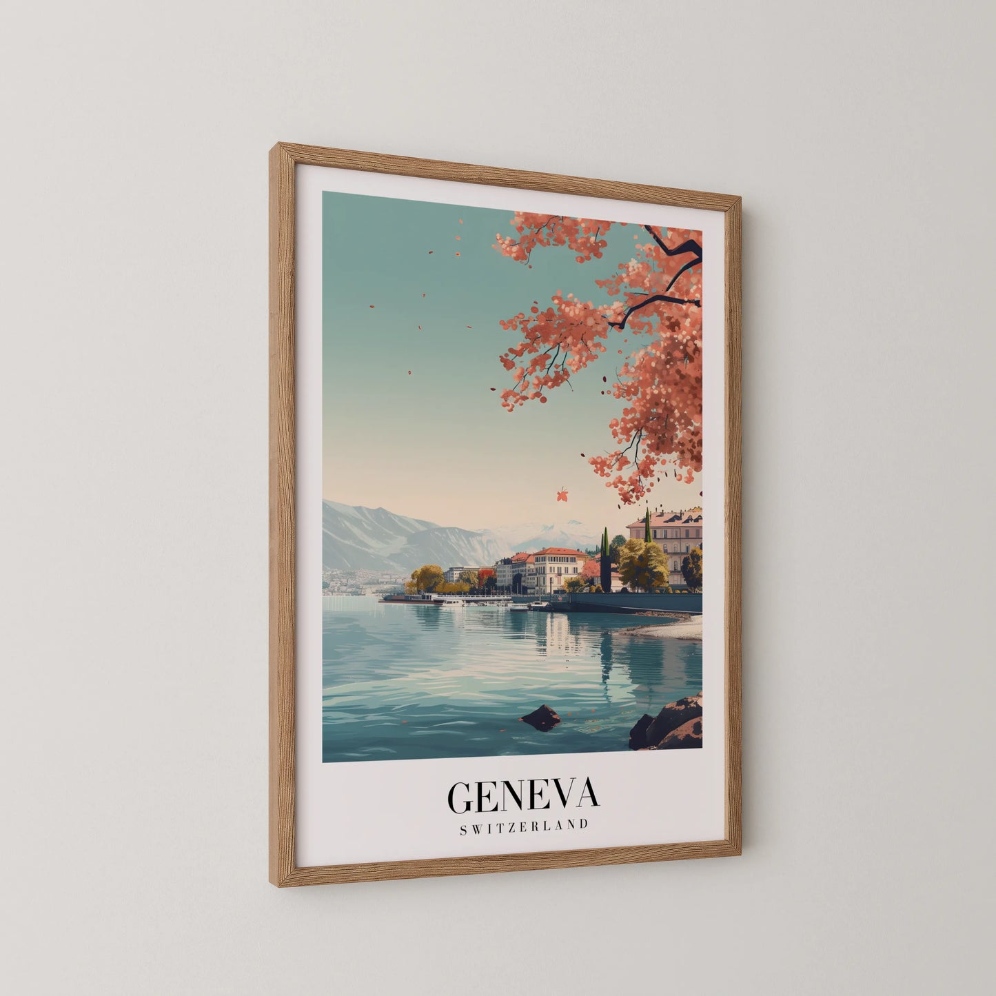 Geneva, Switzerland, City Prints