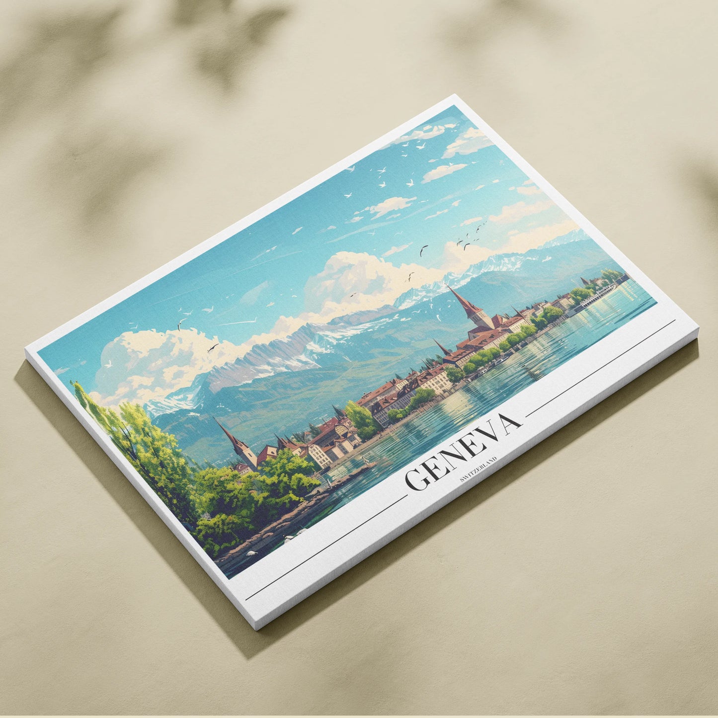 Geneva, Switzerland, City Prints