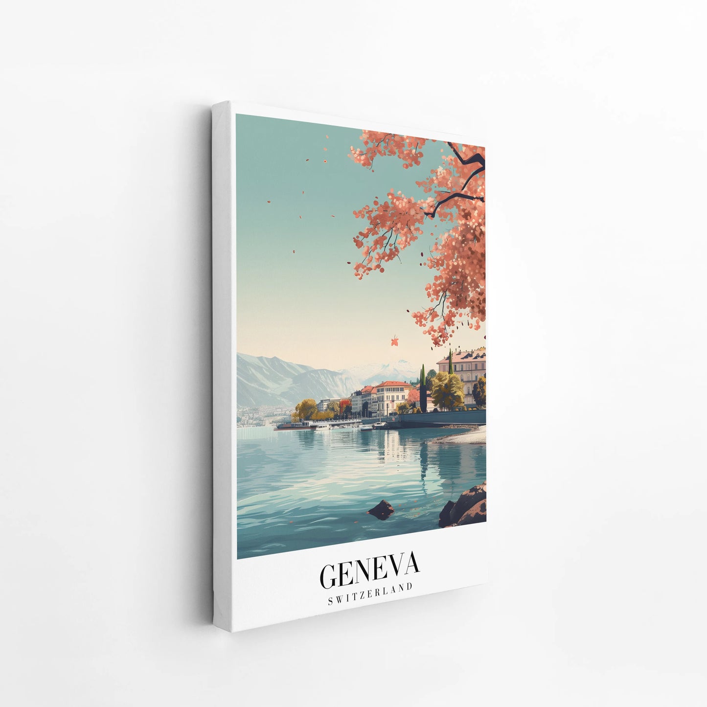 Geneva, Switzerland, City Prints