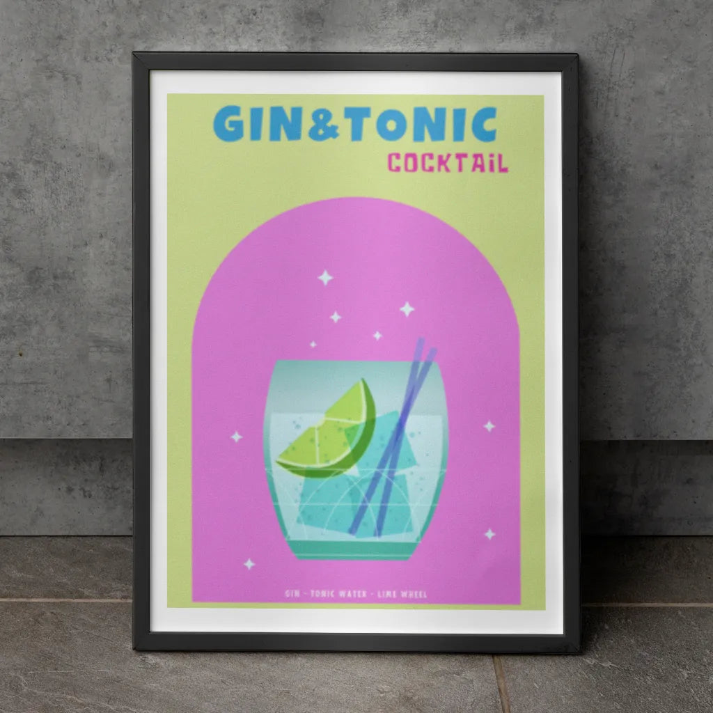 Gin & Tonic Cocktail