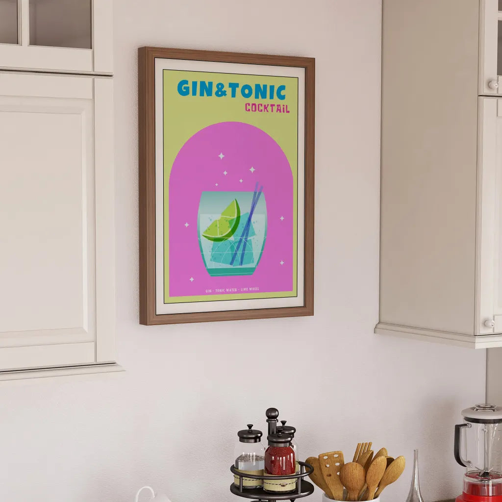 Gin & Tonic Cocktail