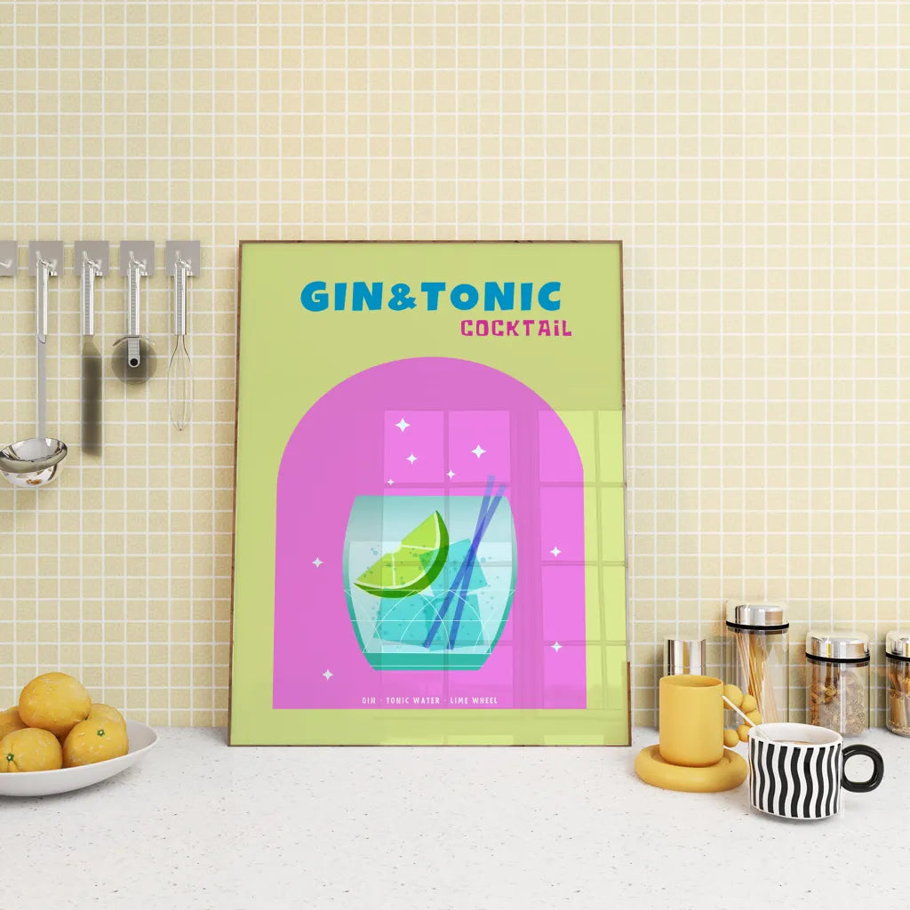 Gin & Tonic Cocktail