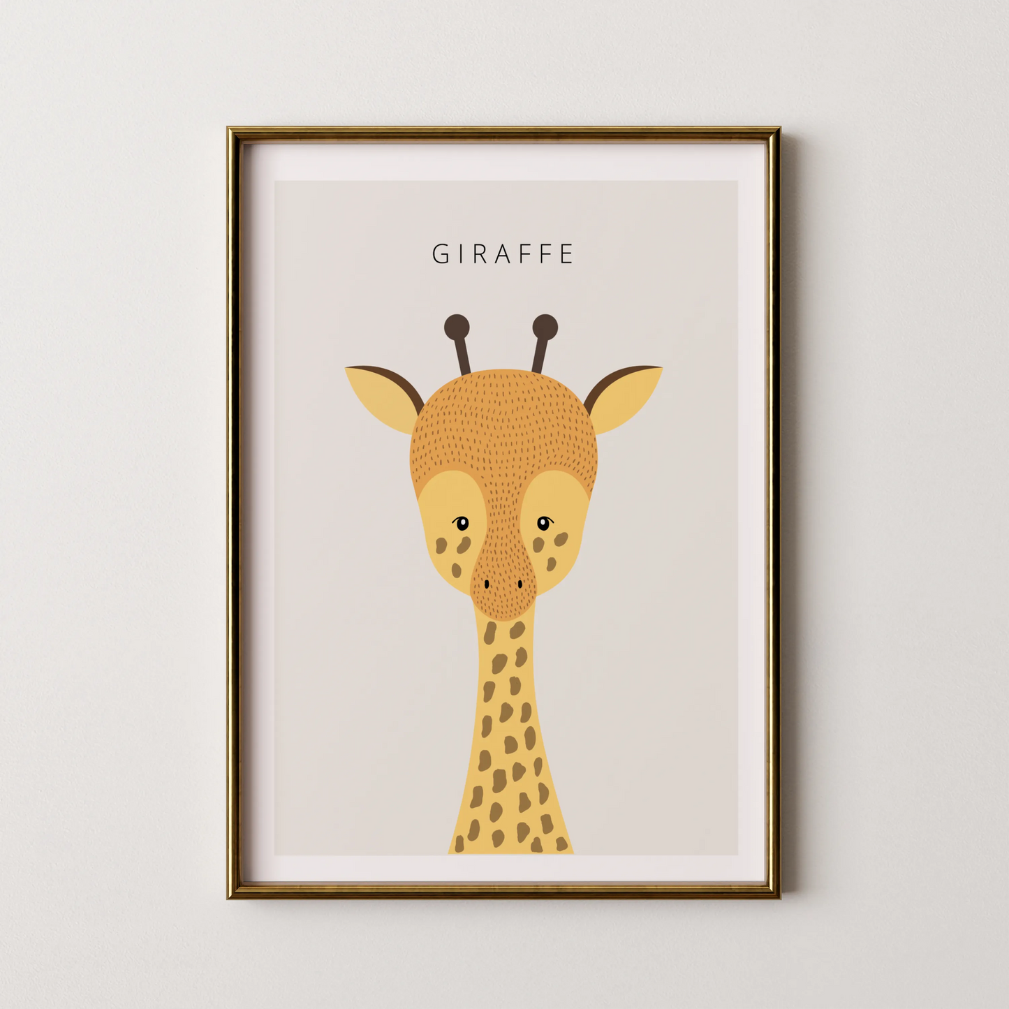 Giraffe - Nursery Prints