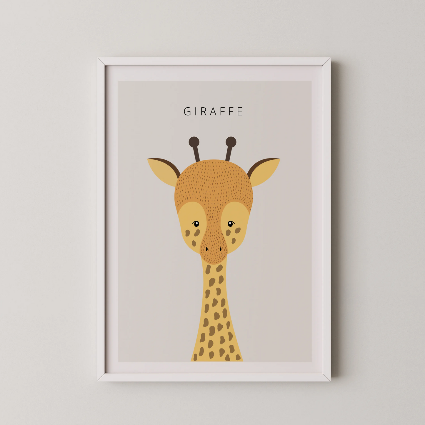 Giraffe - Nursery Prints