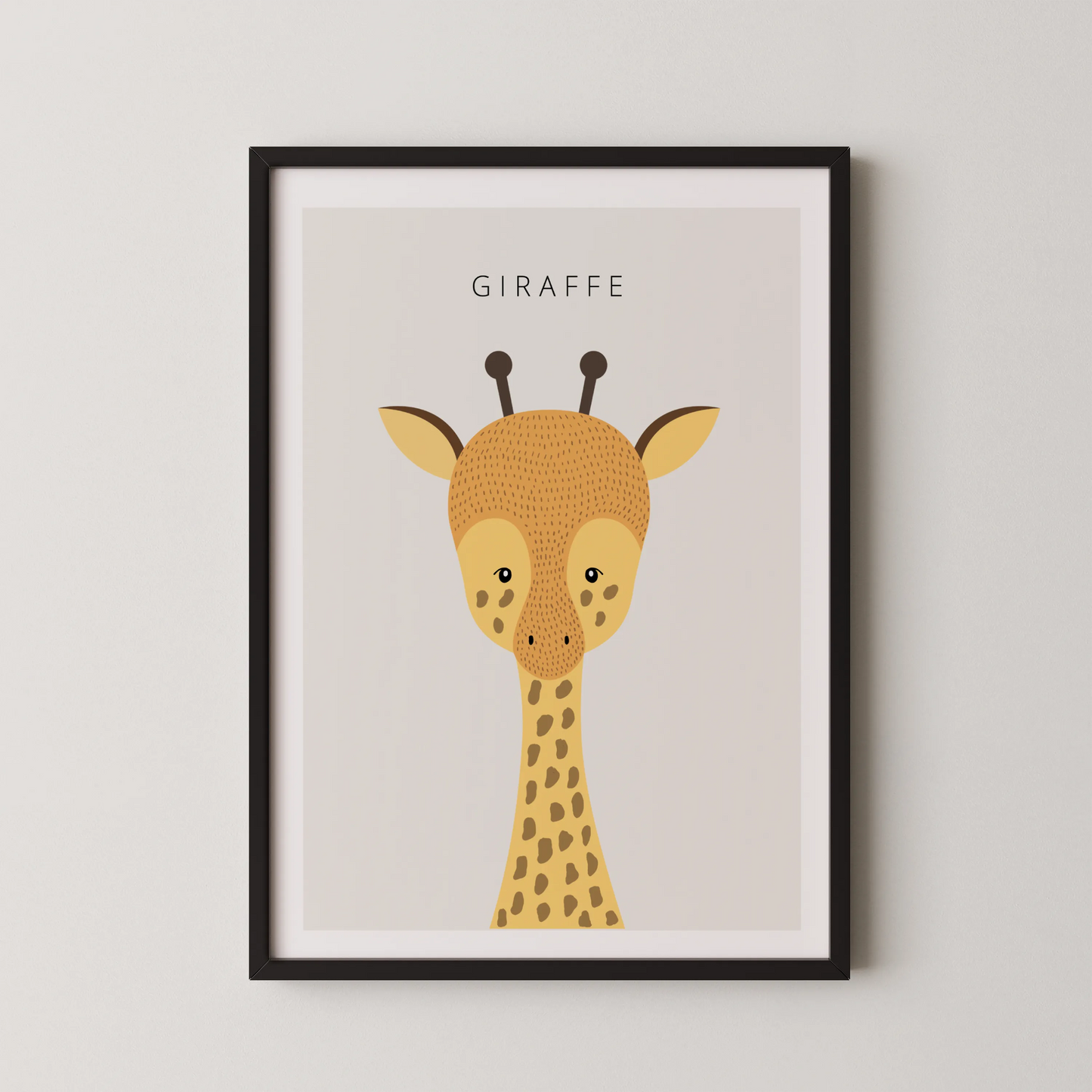Giraffe - Nursery Prints