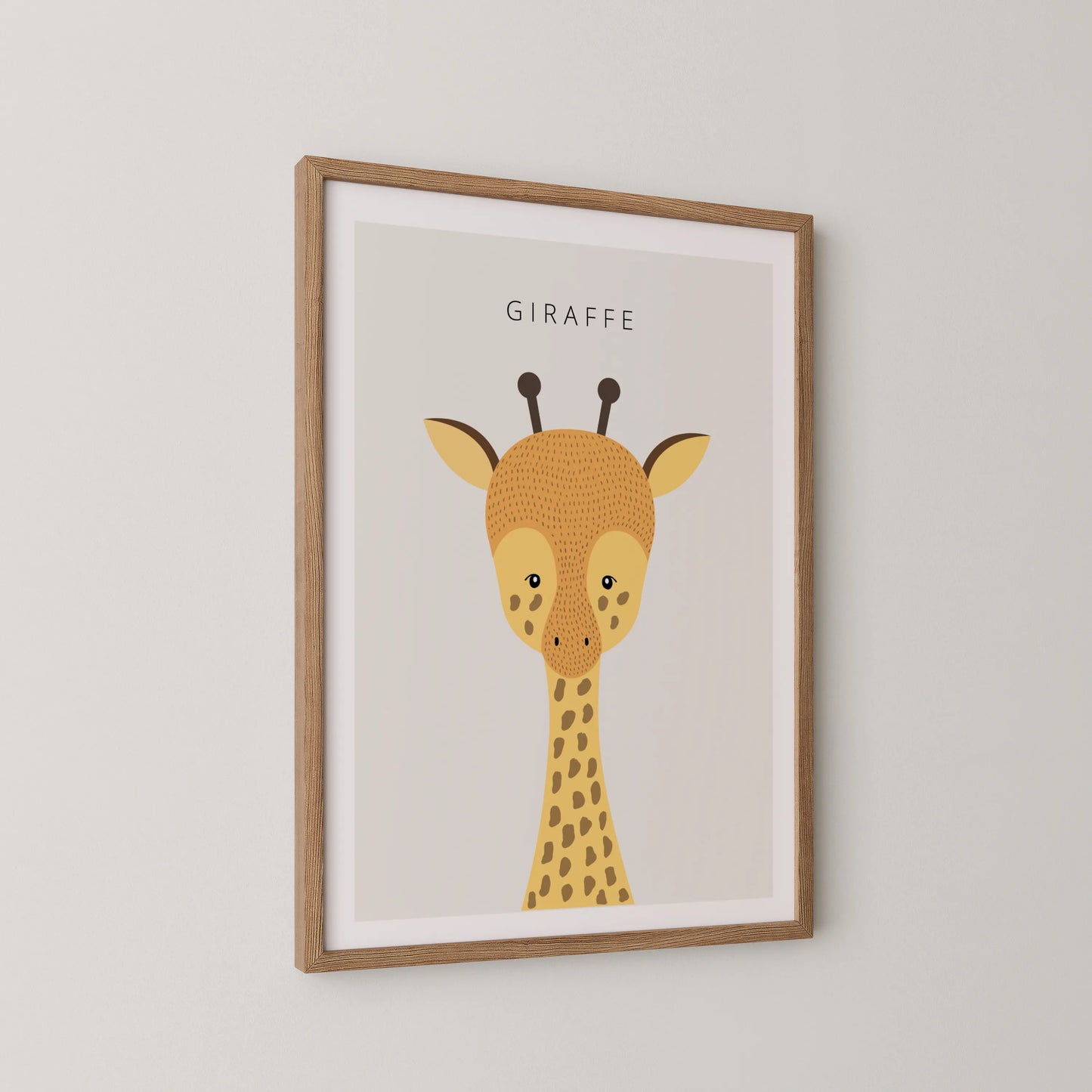 Giraffe - Nursery Prints