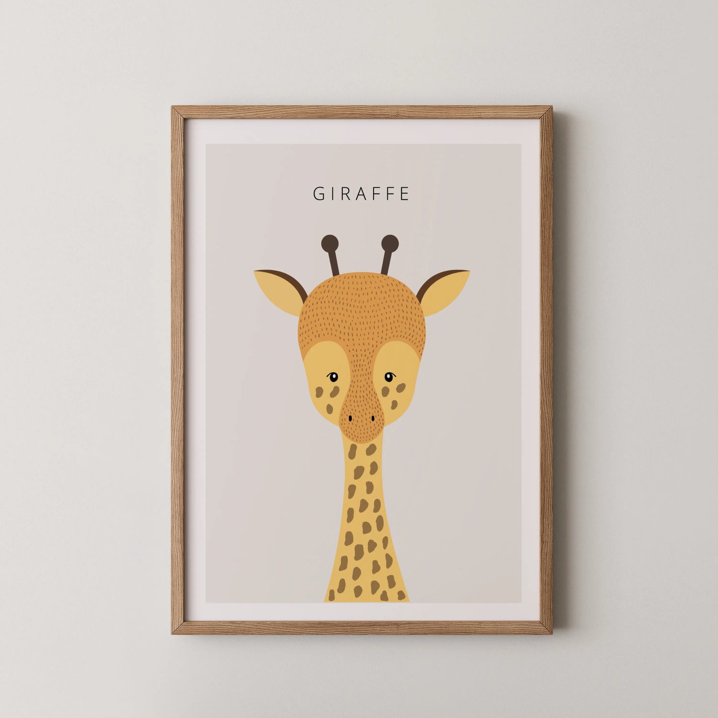 Giraffe - Nursery Prints