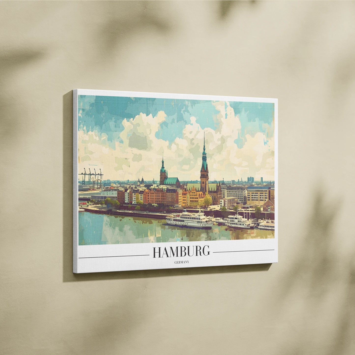 Hamburg, Germany, City Prints