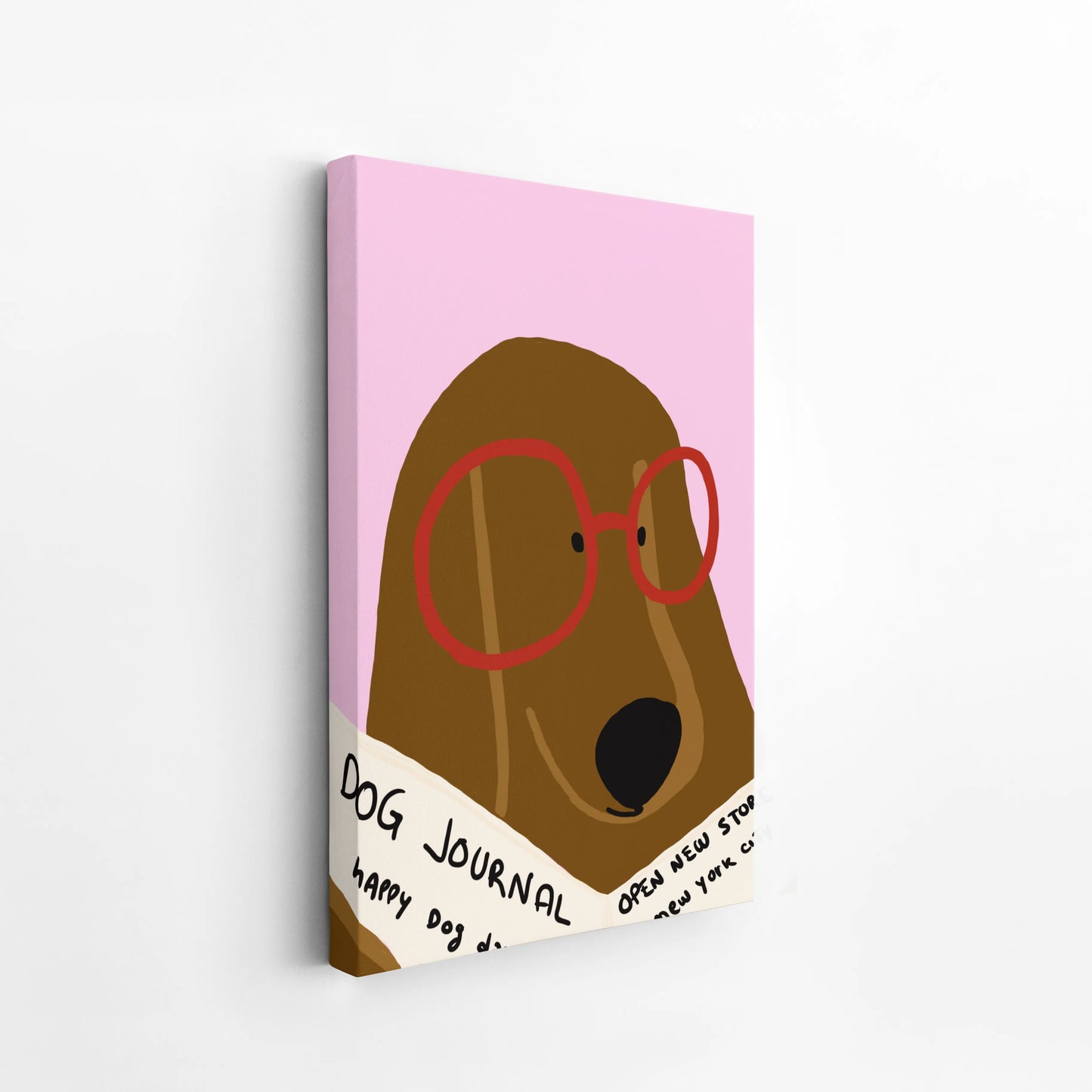 Happy dog - Nursery Prints