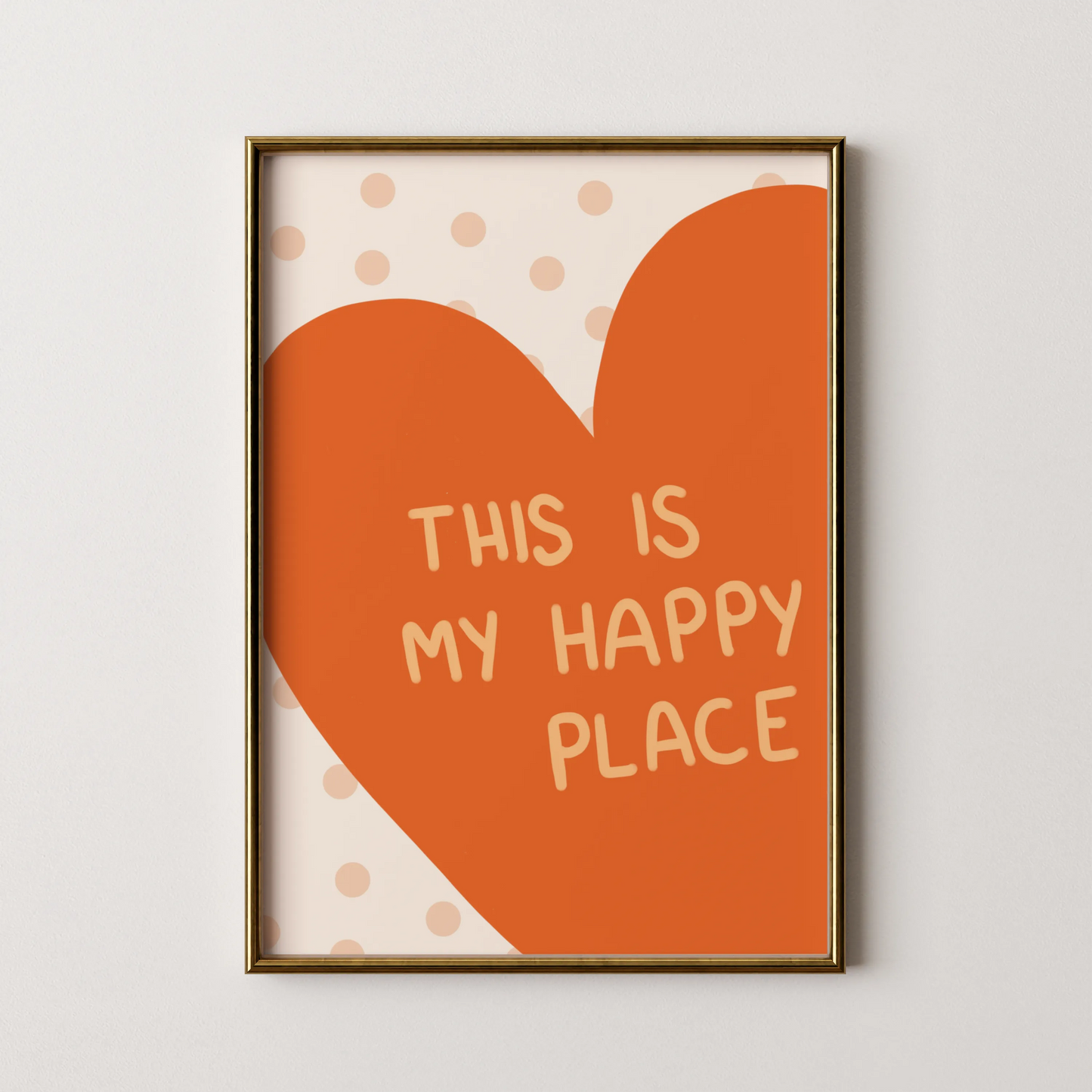 Happy place - Nursery Prints