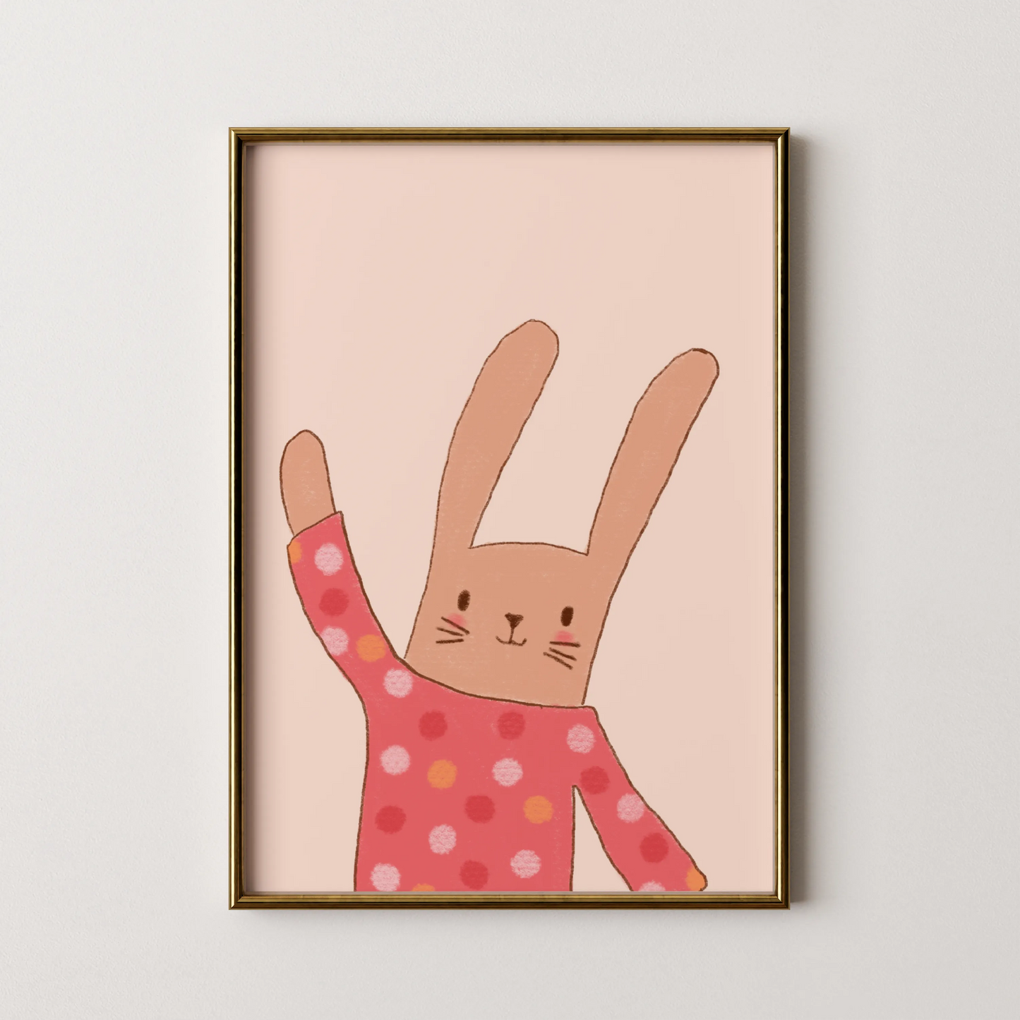 Hello rabbit - Nursery Prints