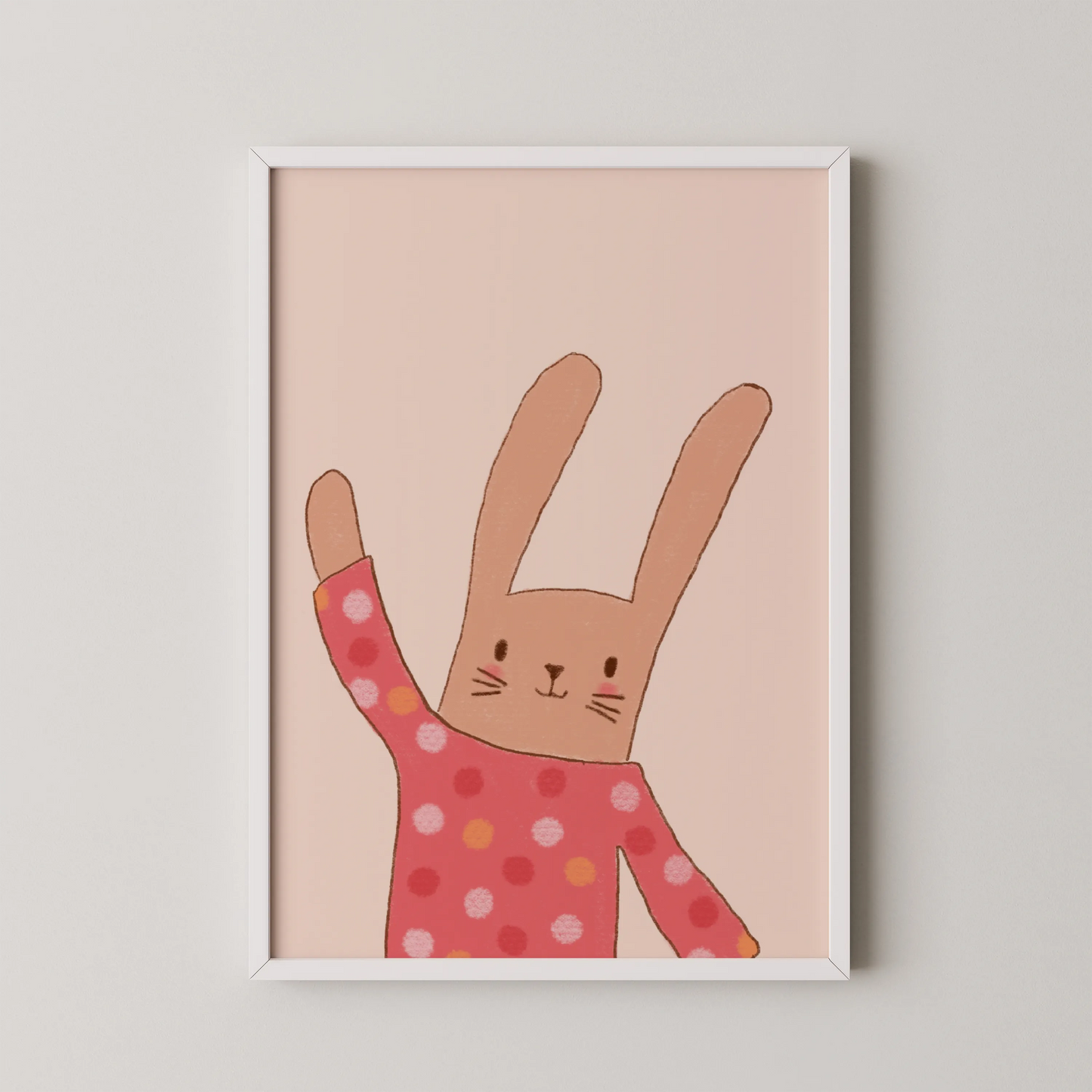 Hello rabbit - Nursery Prints