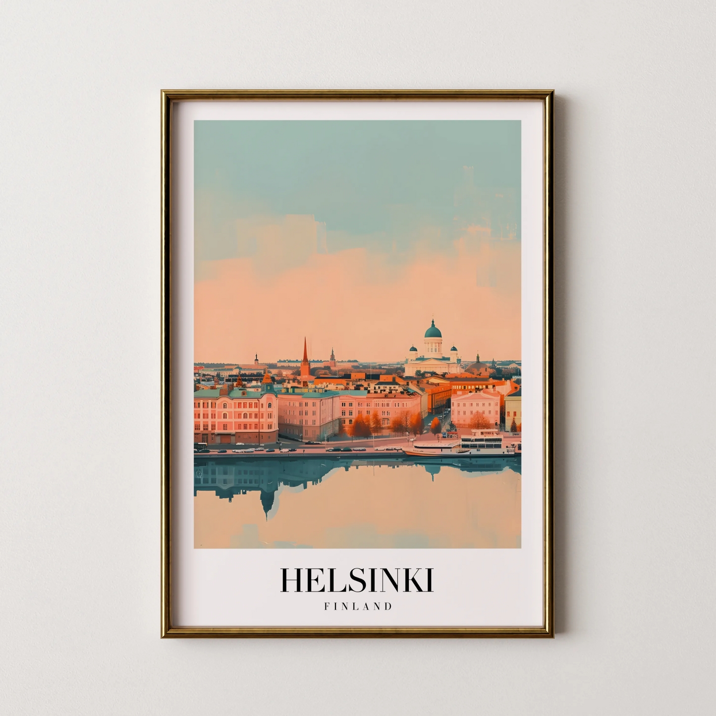 Helsinki, Finland, City Prints