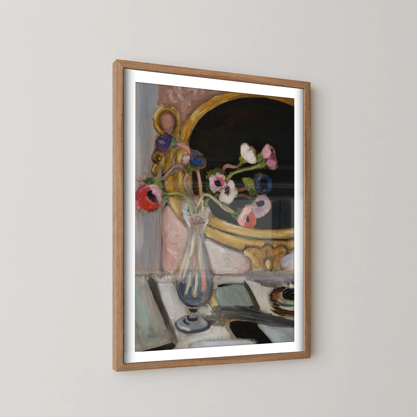 Anémones au miroir noir by Henri Matisse (1919)