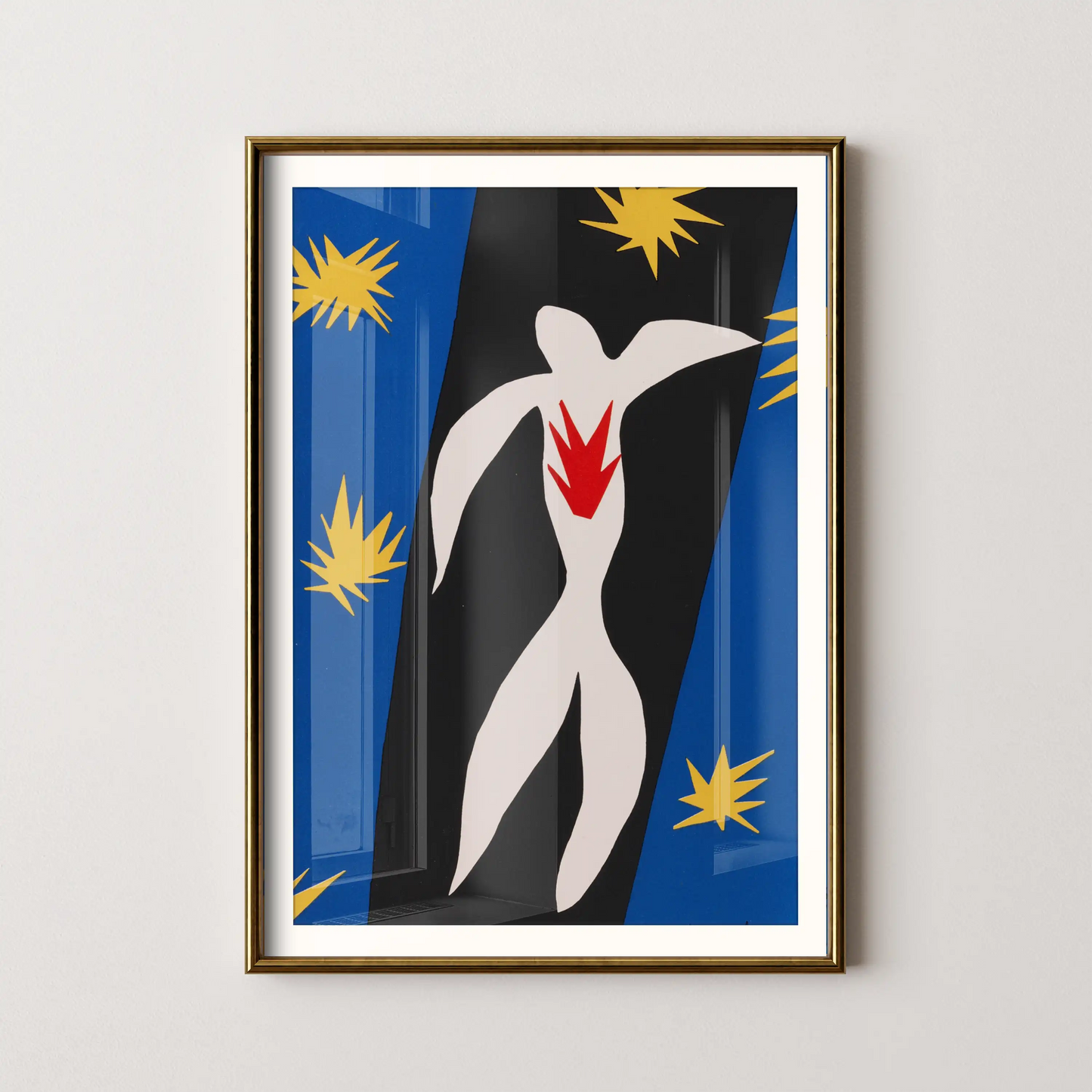 La Chute d´Icare by Henri Matisse (1943)
